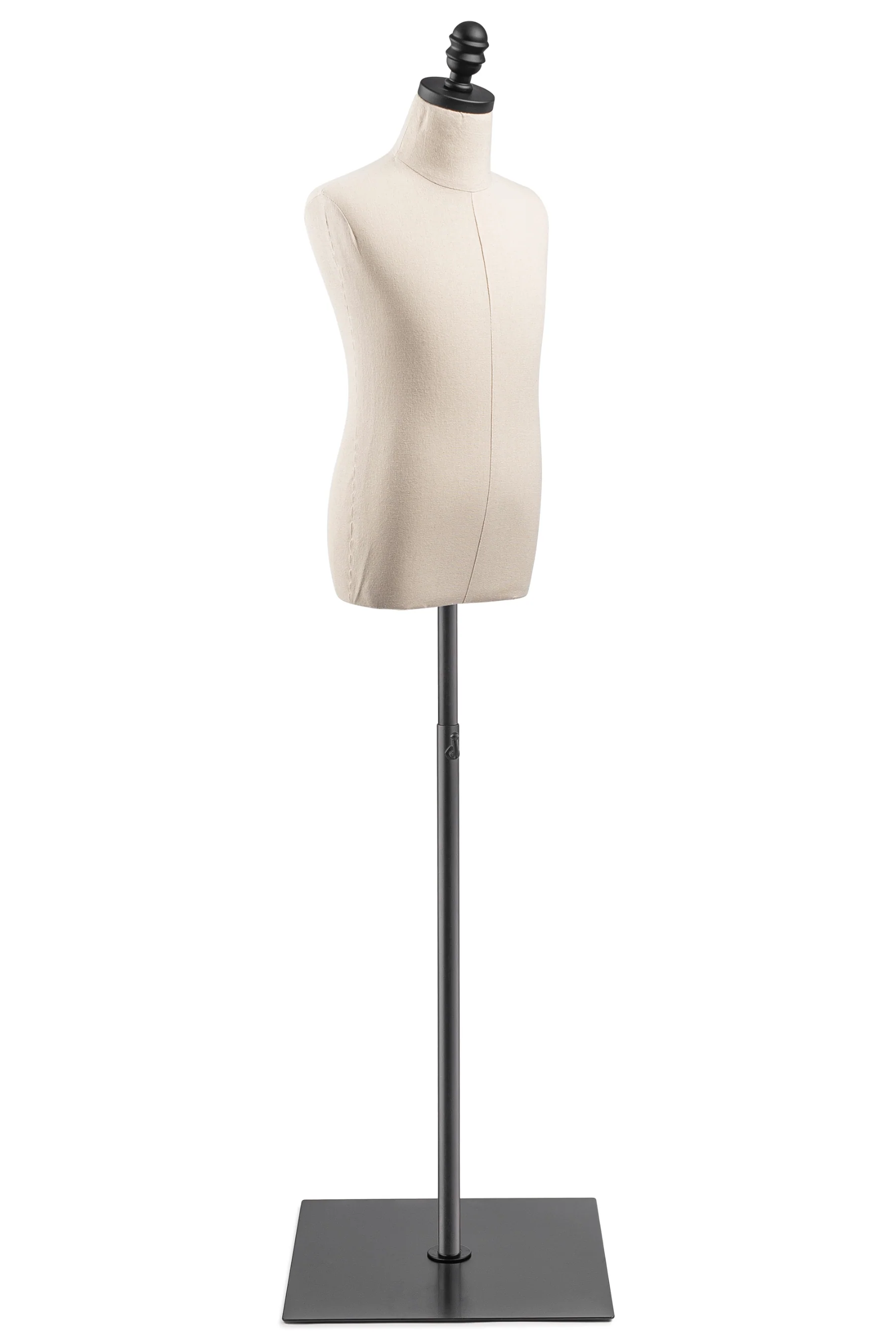 Child Display Dress Form on Metal Flat Base - Image 3