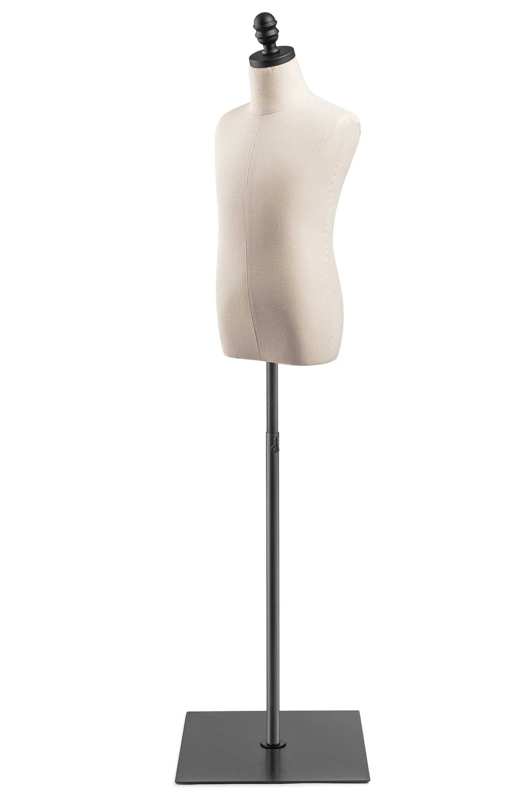 Child Display Dress Form on Metal Flat Base - Image 4