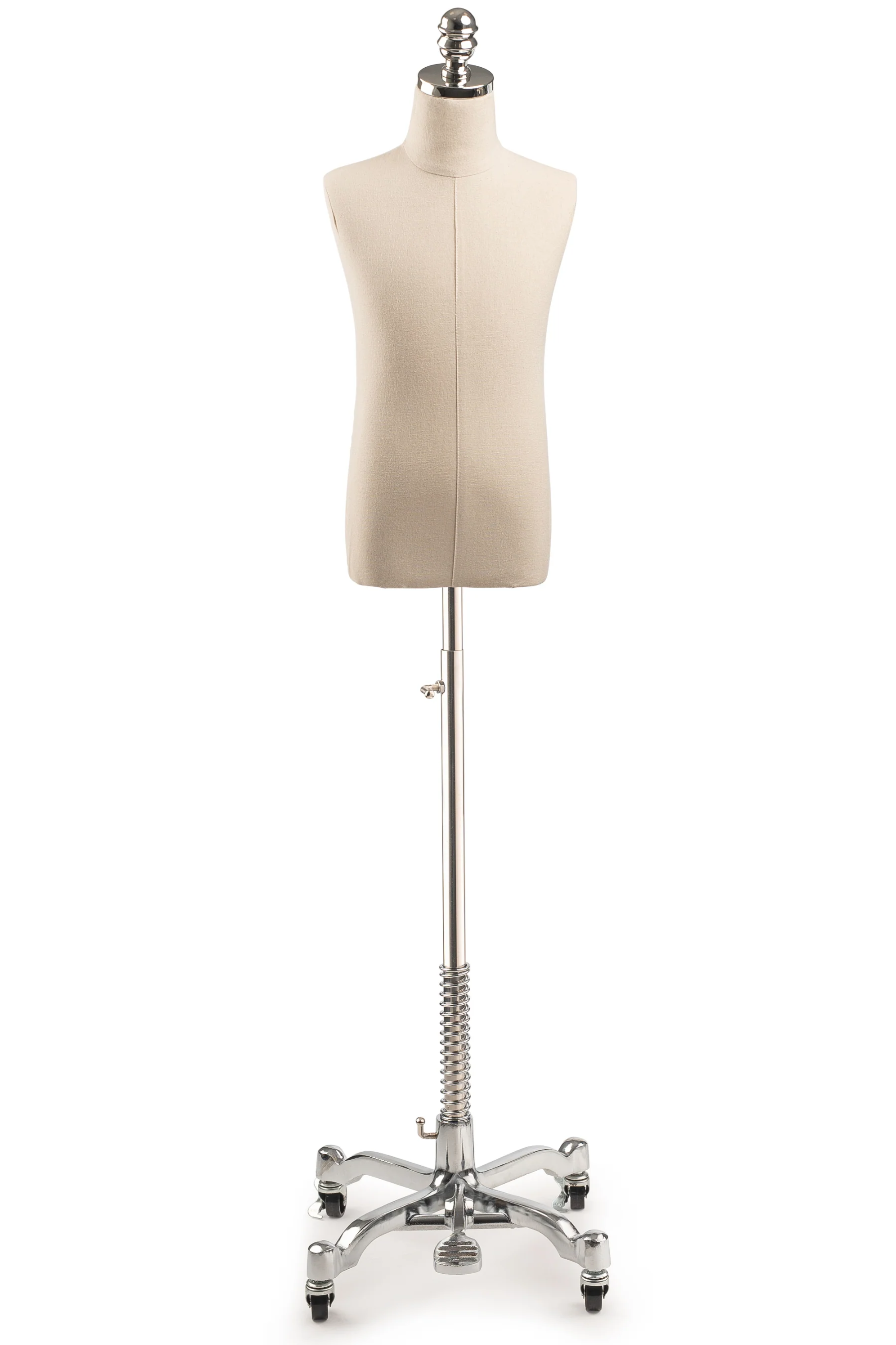 Child Display Dress Form on Metal Rolling Base - Image 17