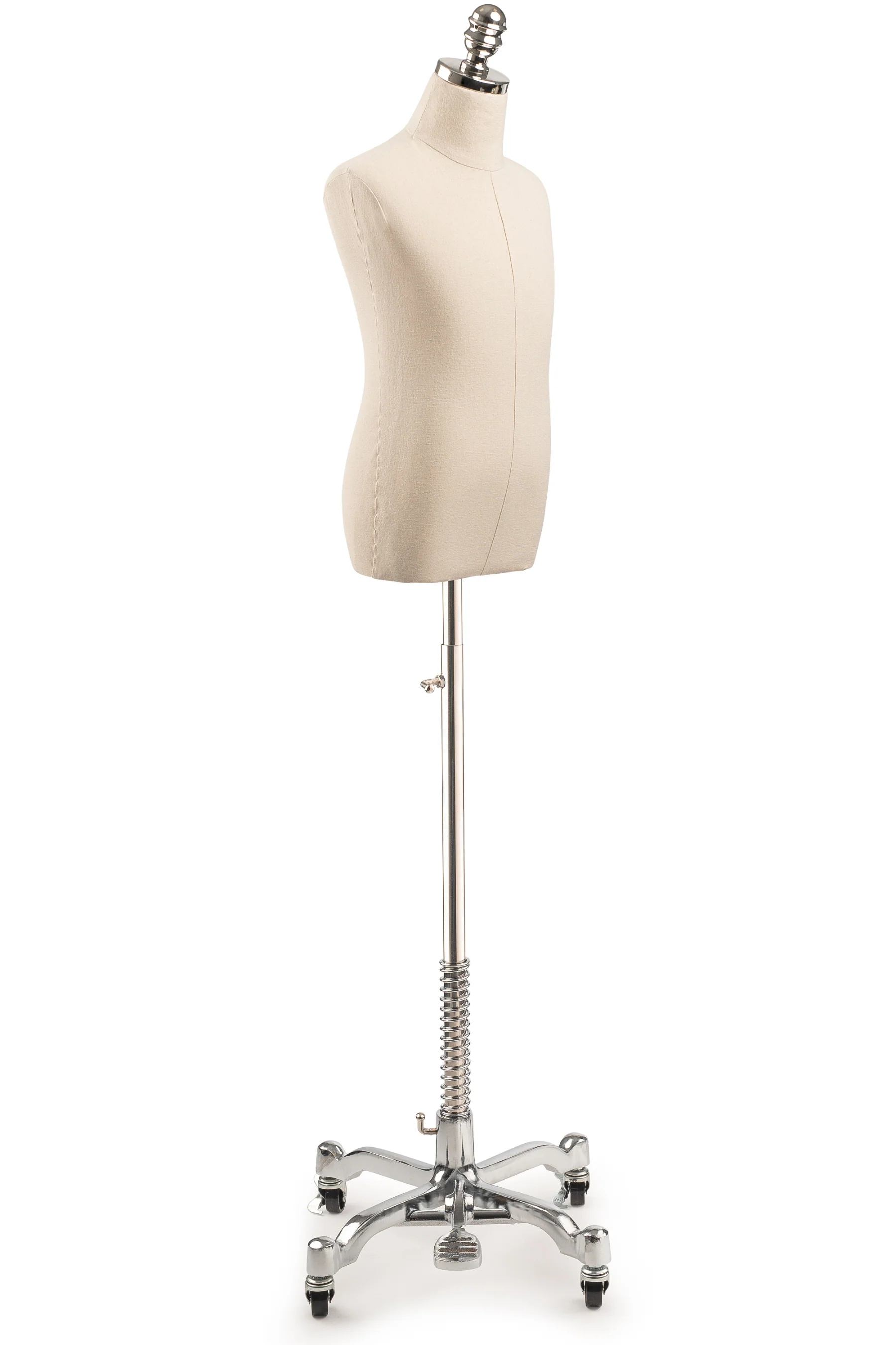Child Display Dress Form on Metal Rolling Base - Image 19