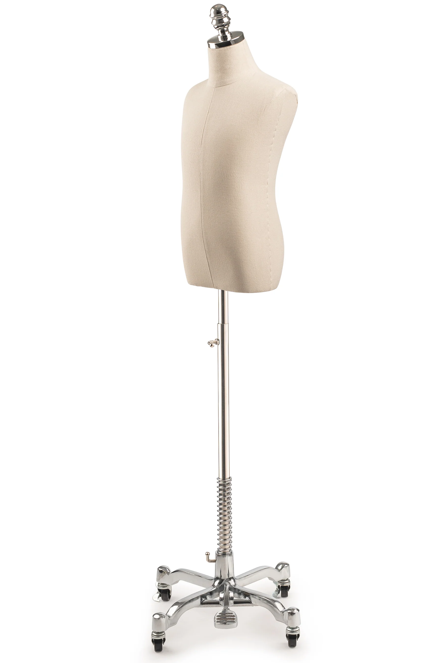Child Display Dress Form on Metal Rolling Base - Image 20