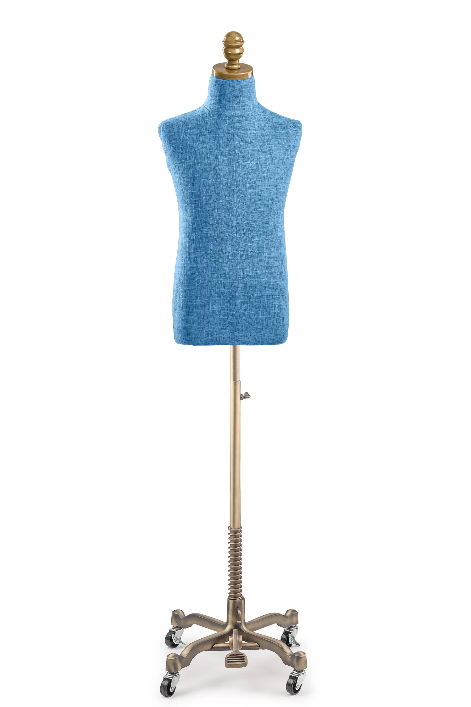 Child Display Dress Form on Metal Rolling Base - Image 31