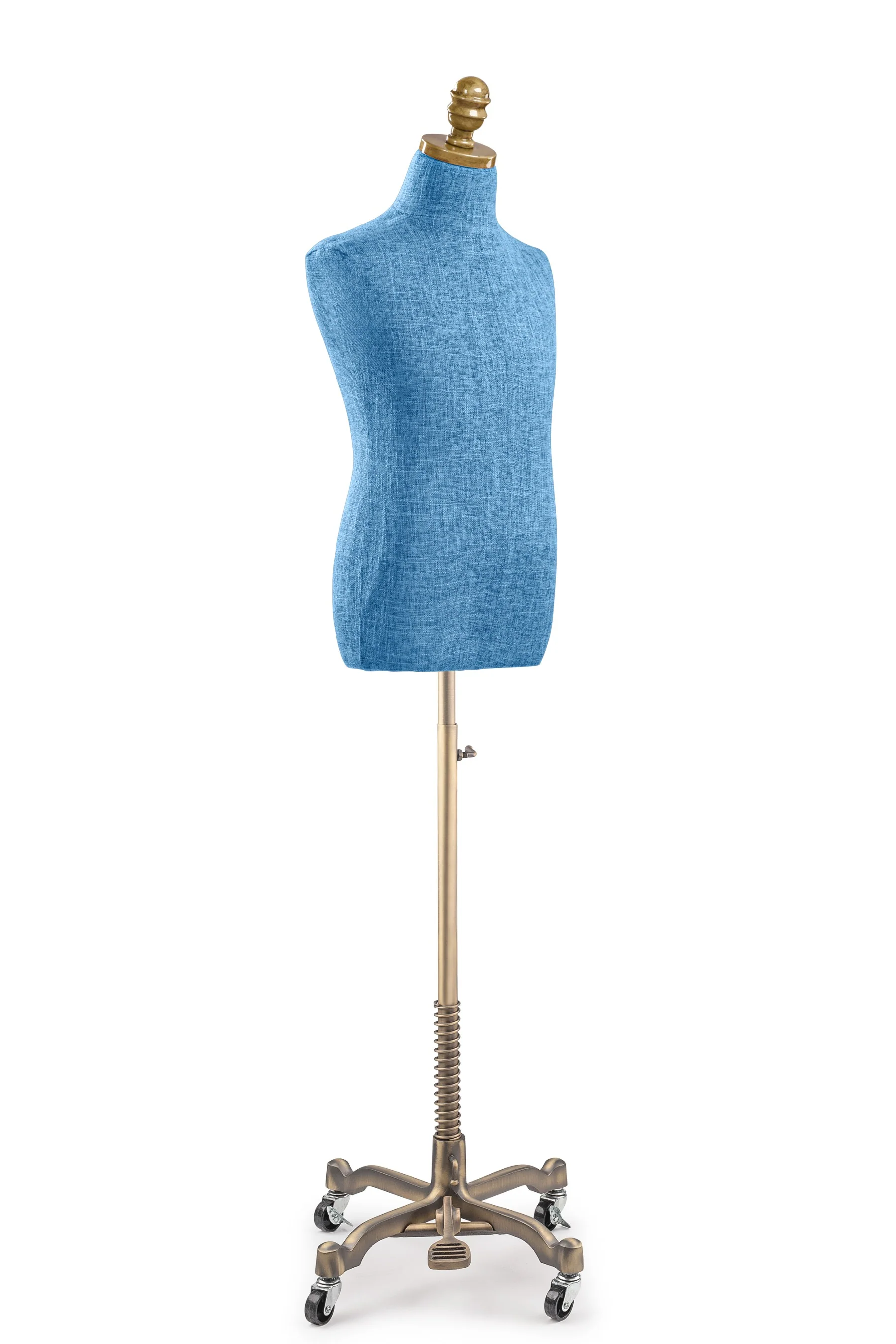 Child Display Dress Form on Metal Rolling Base - Image 34
