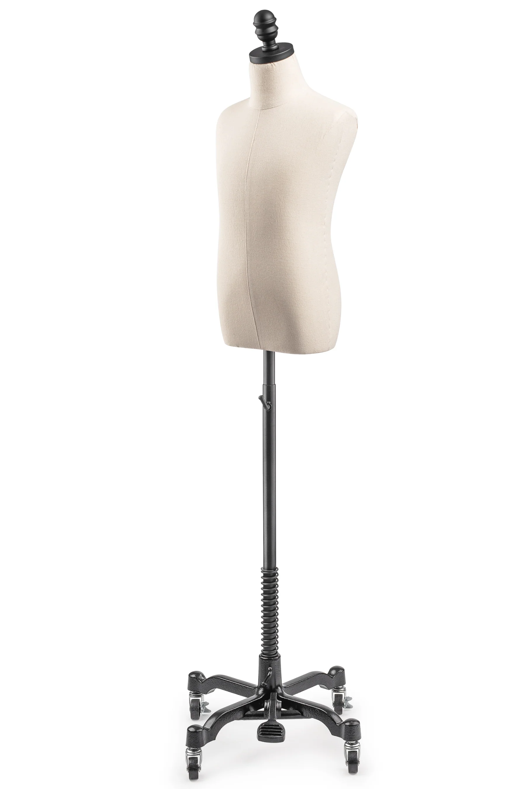 Child Display Dress Form on Metal Rolling Base - Image 4