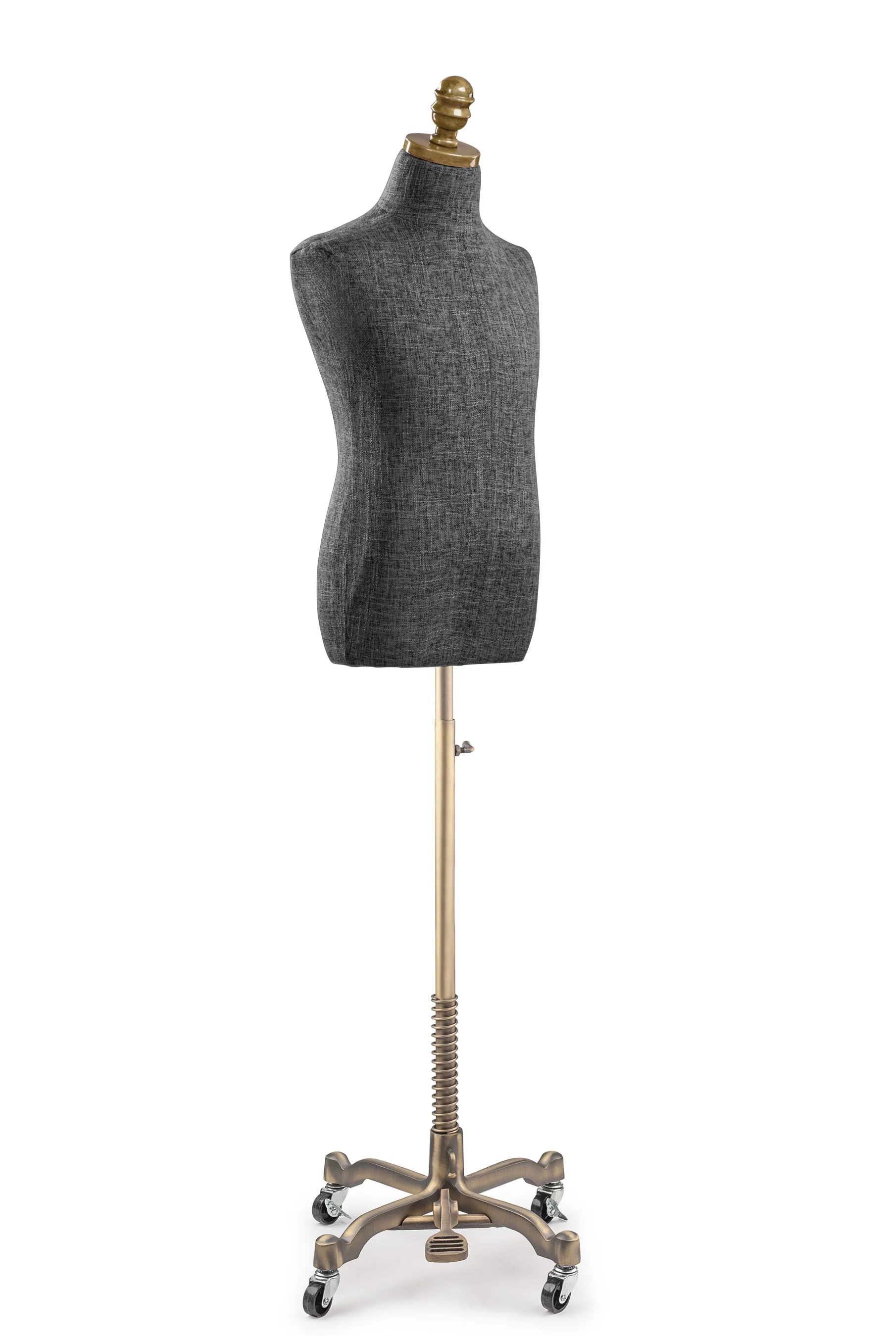 Child Display Dress Form on Metal Rolling Base - Image 52
