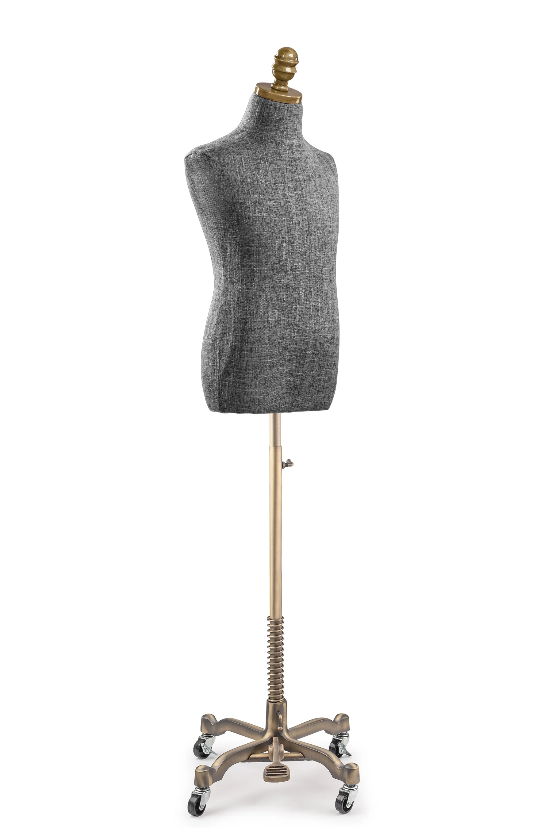 Child Display Dress Form on Metal Rolling Base - Image 70