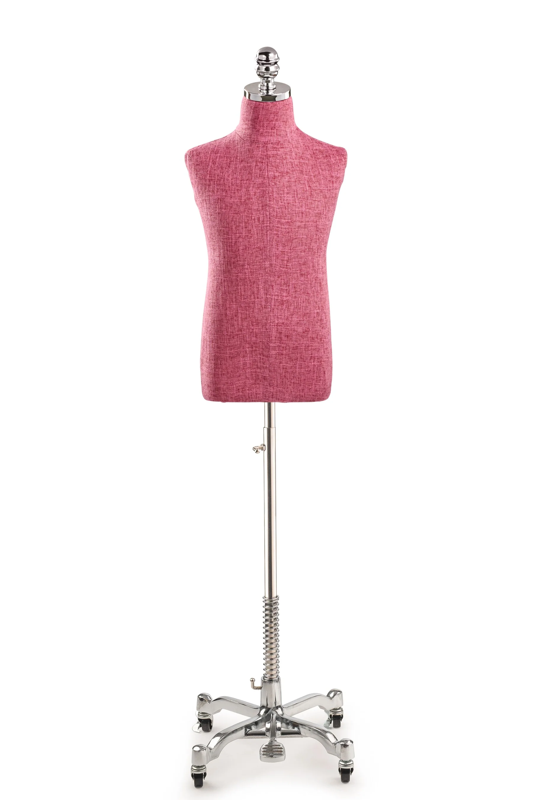 Child Display Dress Form on Metal Rolling Base - Image 91