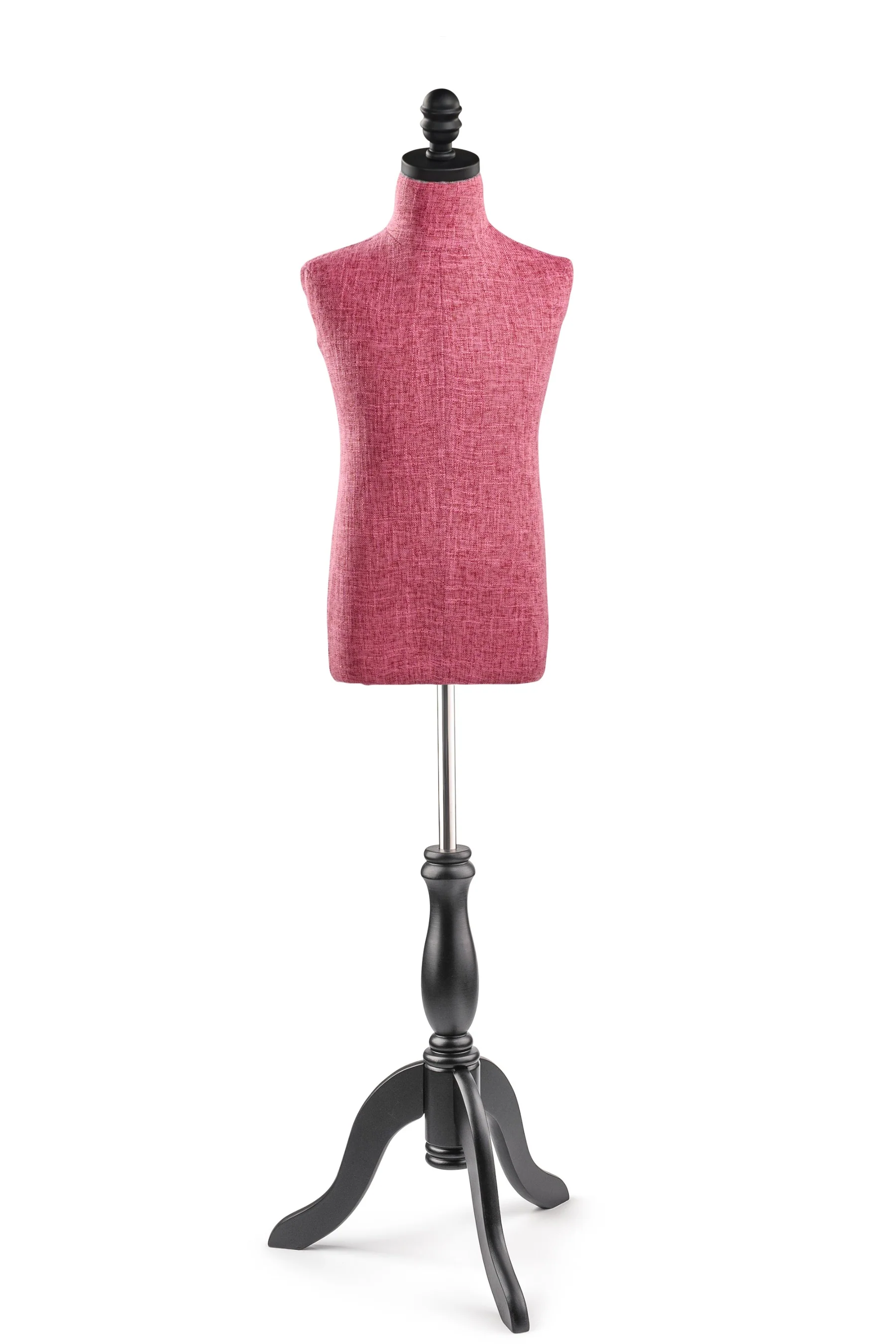 Child Display Dress Form on Wood Tripod Base - Image 15