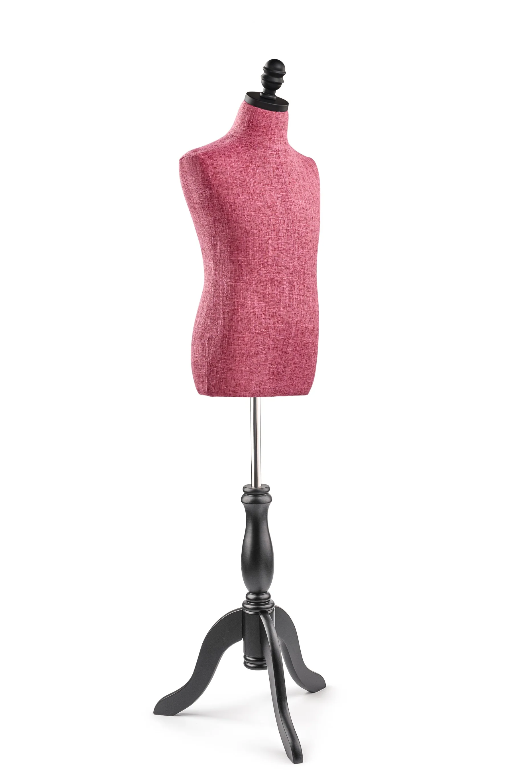Child Display Dress Form on Wood Tripod Base - Image 17