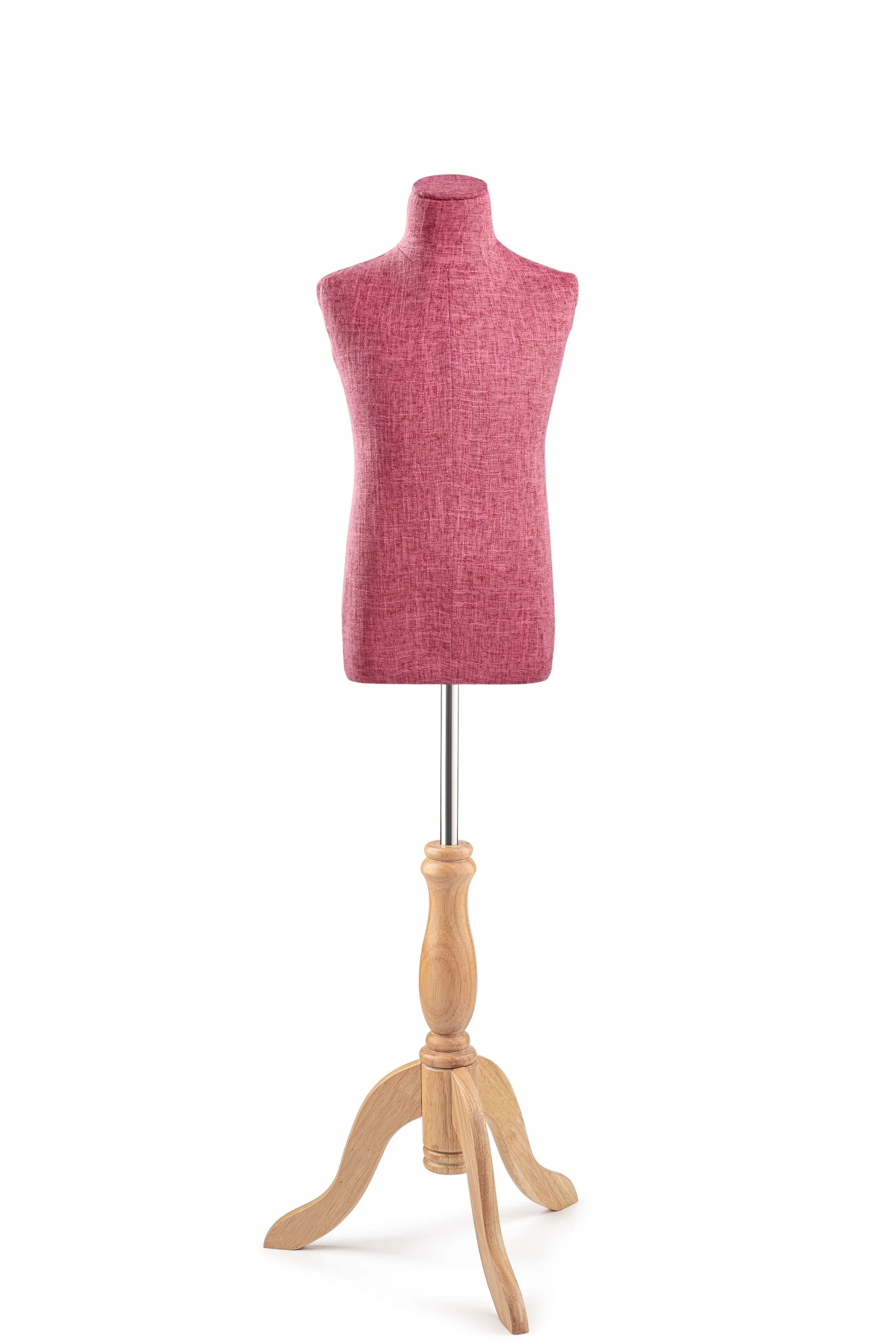 Child Display Dress Form on Wood Tripod Base - Image 27