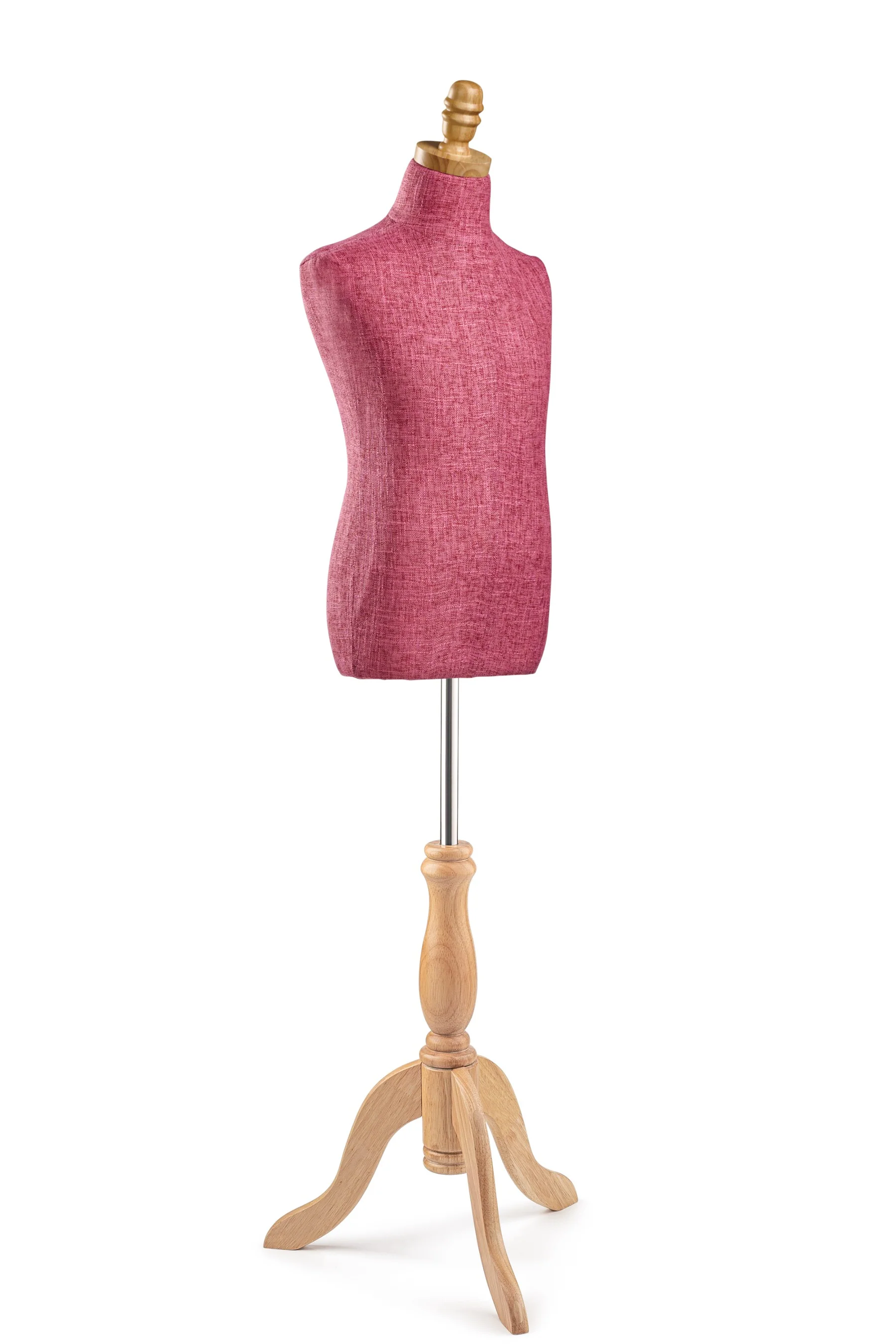 Child Display Dress Form on Wood Tripod Base - Image 28