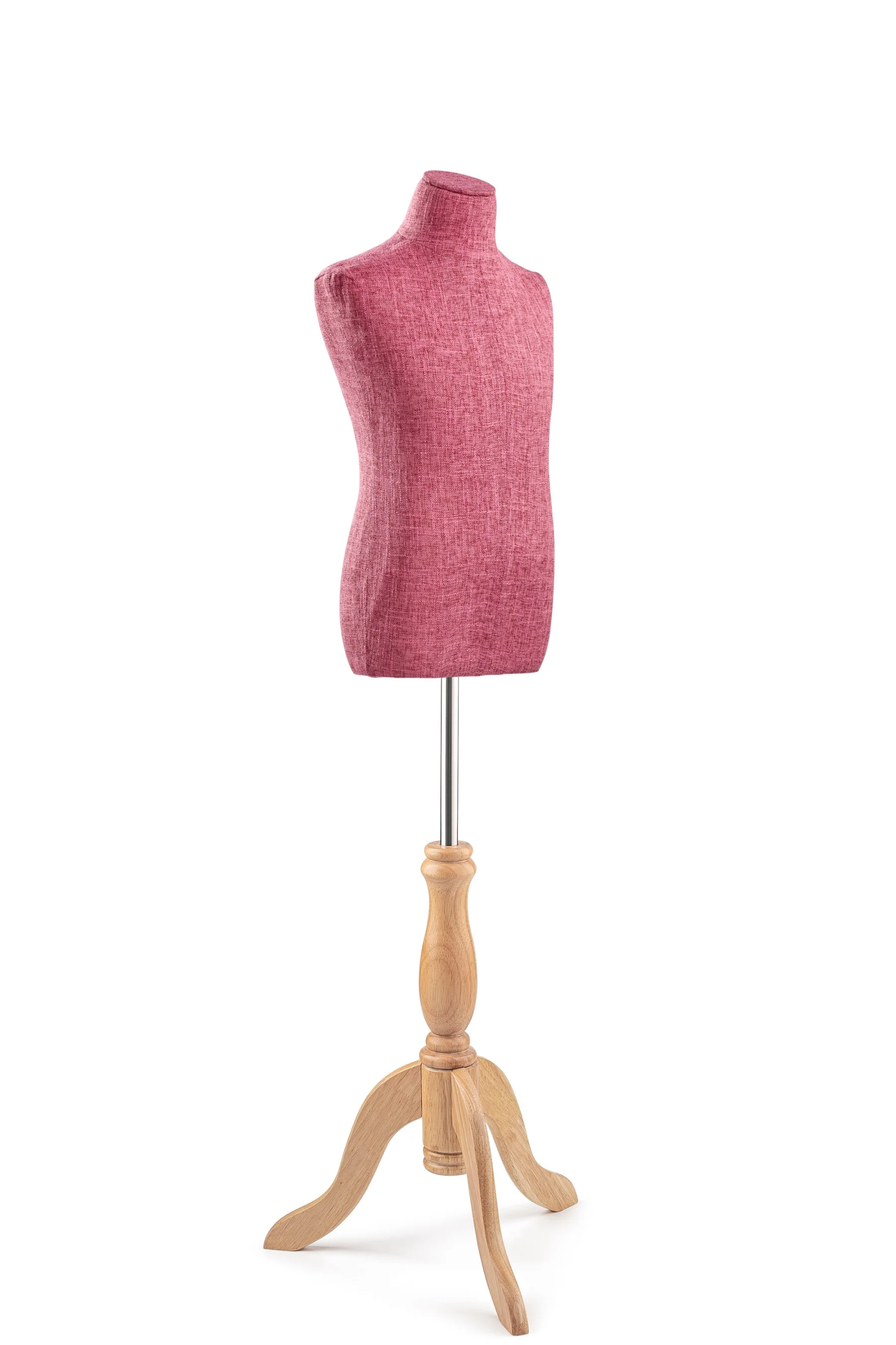 Child Display Dress Form on Wood Tripod Base - Image 29