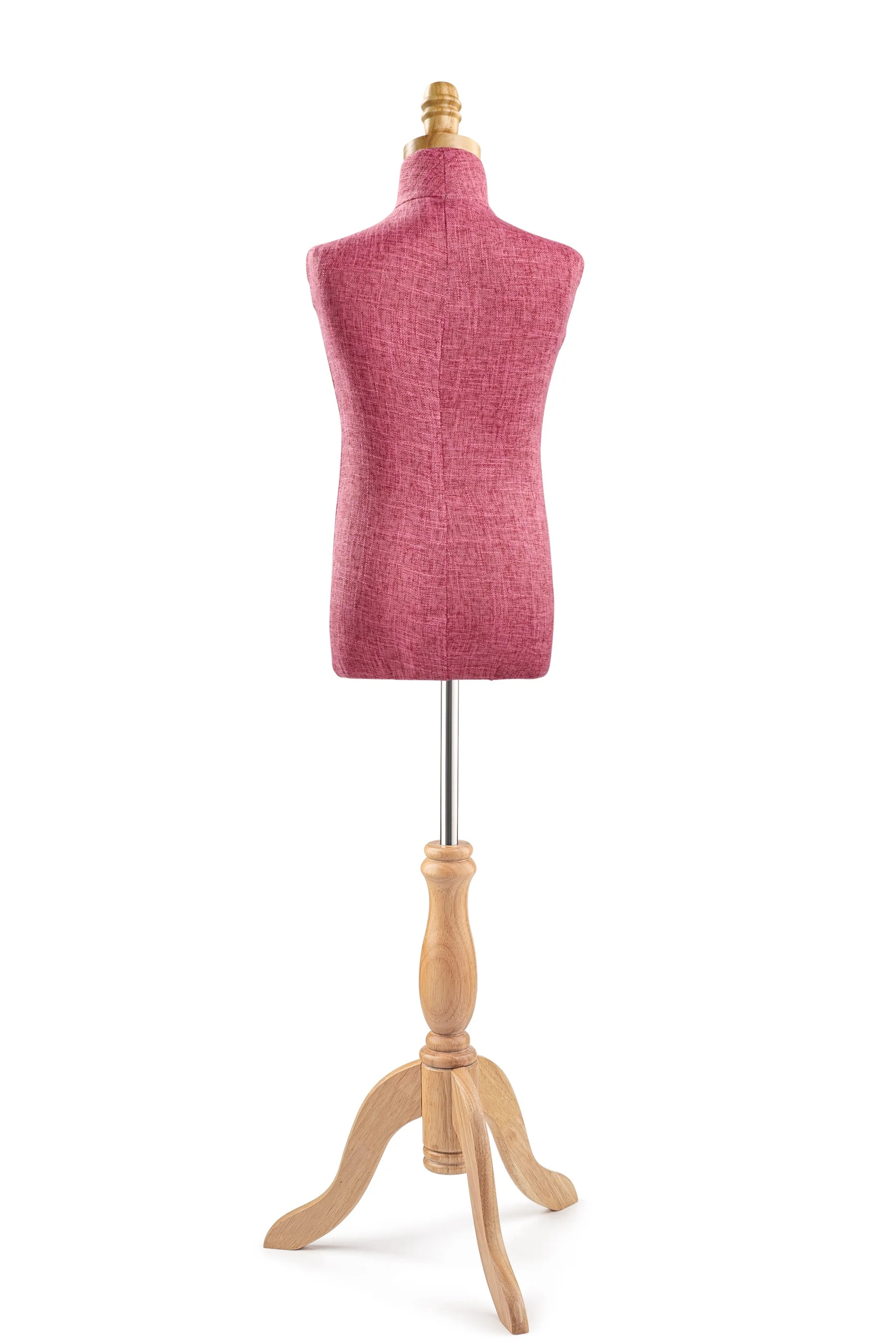 Child Display Dress Form on Wood Tripod Base - Image 30