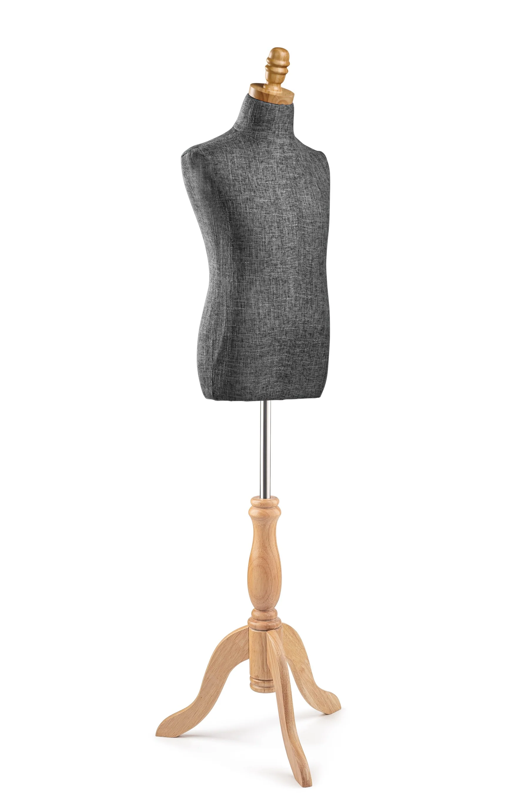 Child Display Dress Form on Wood Tripod Base - Image 45
