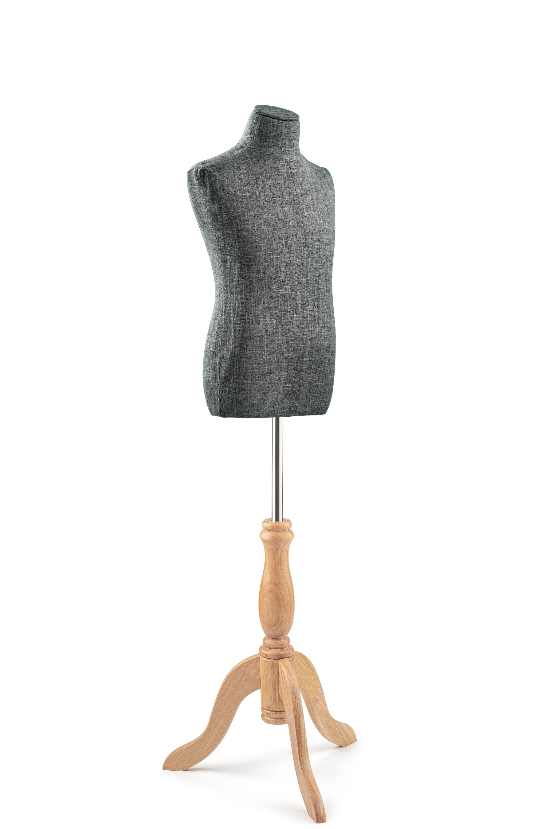 Child Display Dress Form on Wood Tripod Base - Image 46