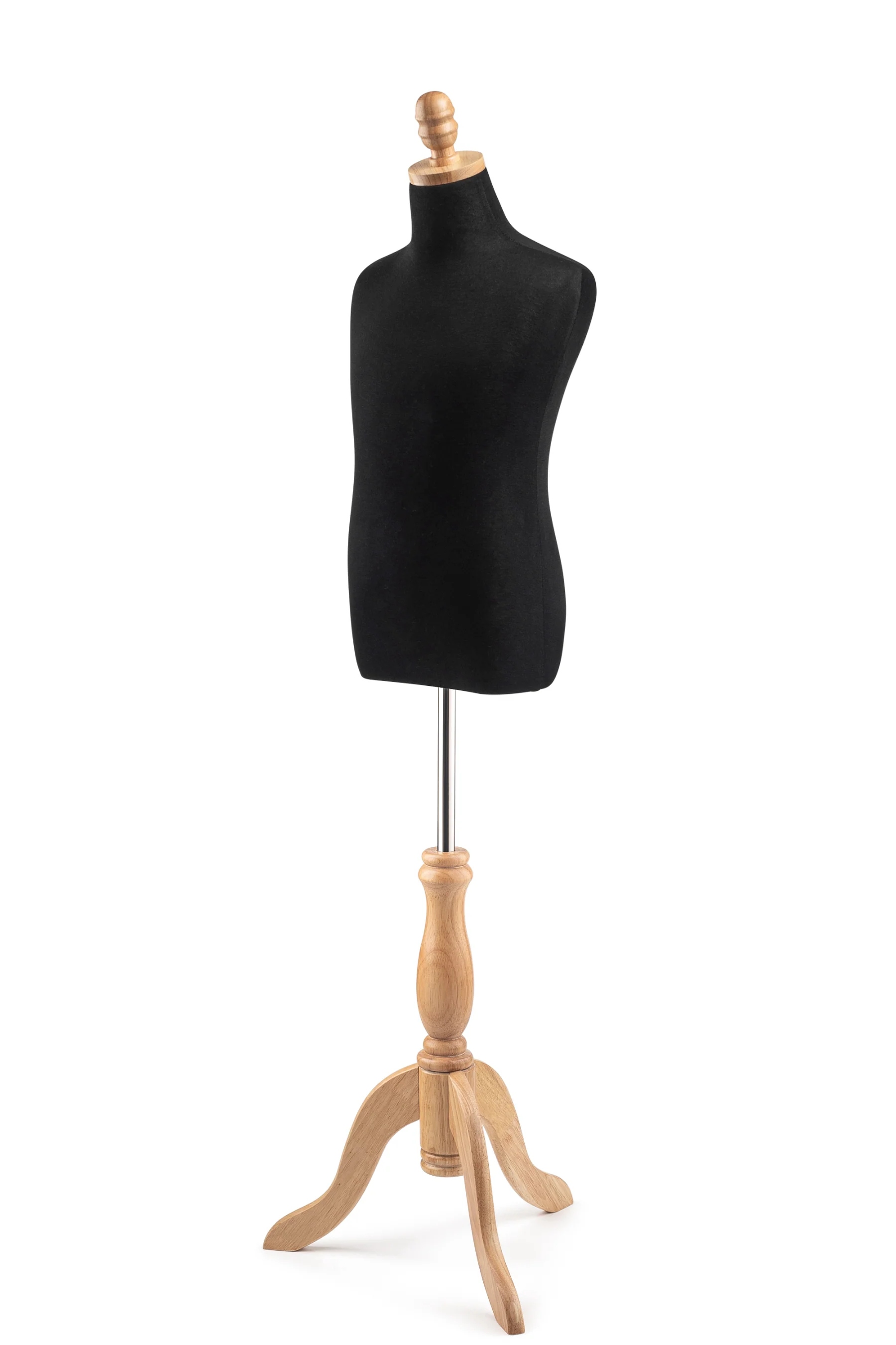 Child Display Dress Form on Wood Tripod Base - Image 86