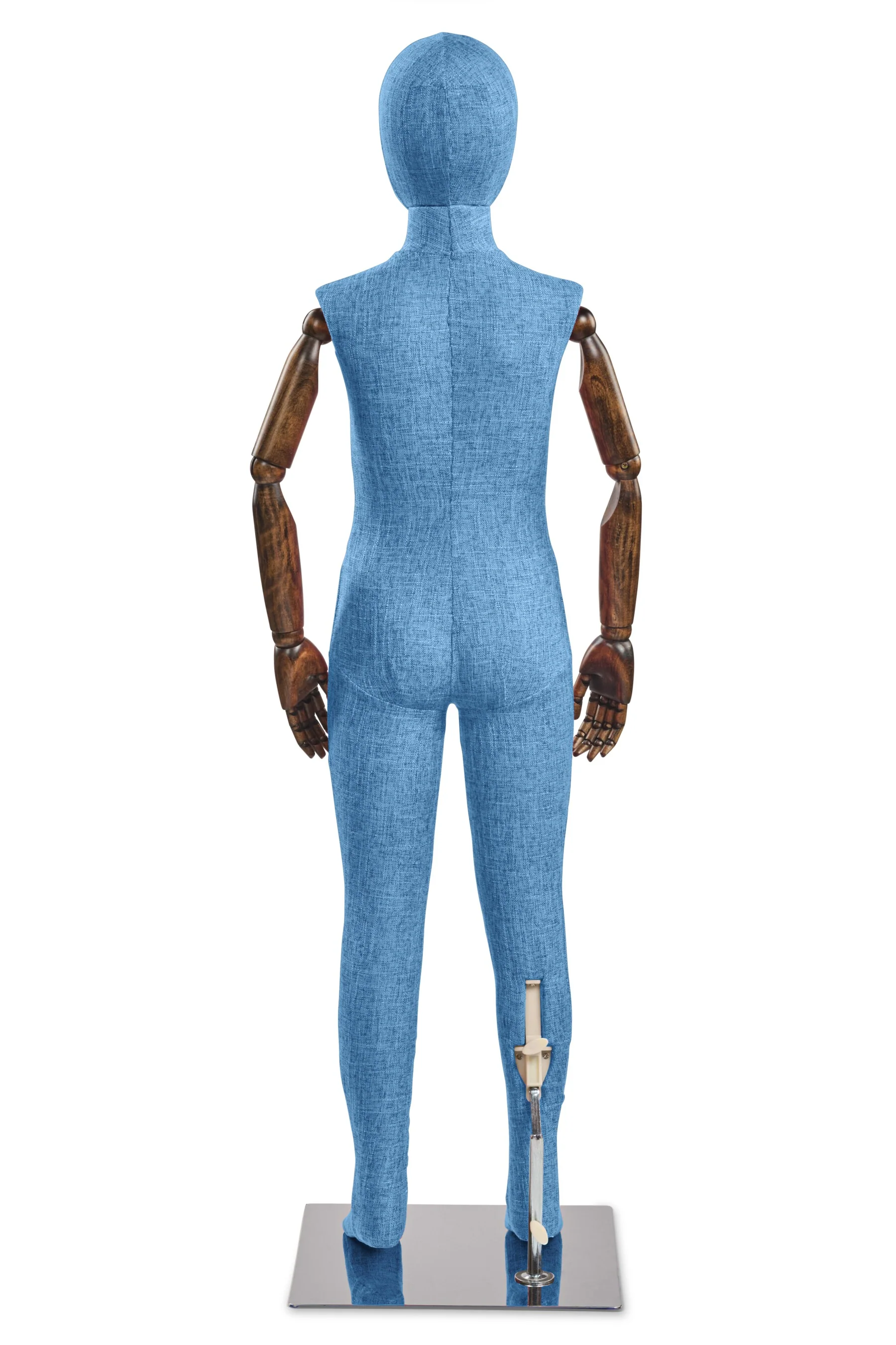 Child Fabric Wrapped Mannequin in Standing or Sitting Pose w/ Articulating Arms (WP Series) - Image 35