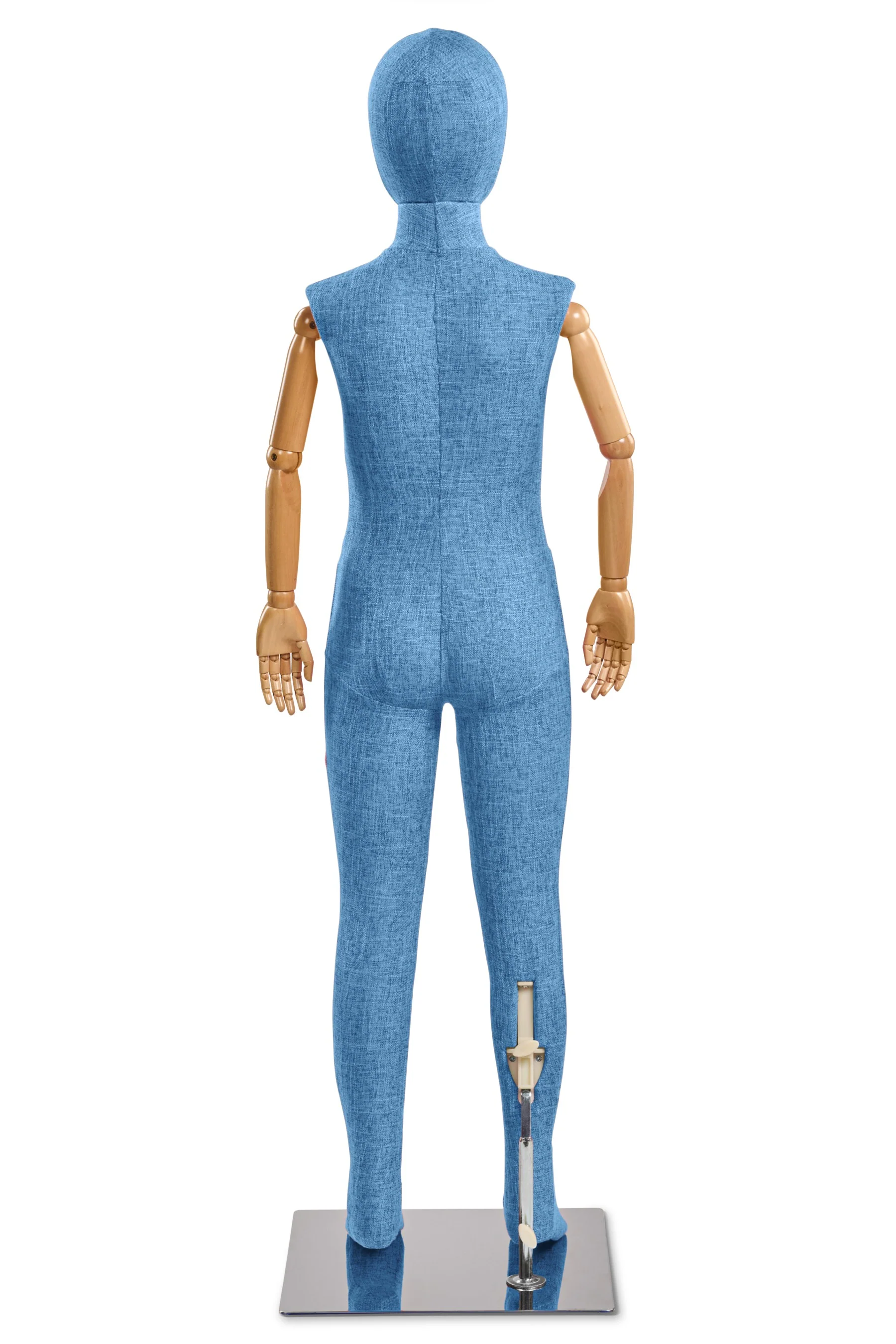 Child Fabric Wrapped Mannequin in Standing or Sitting Pose w/ Articulating Arms (WP Series) - Image 40