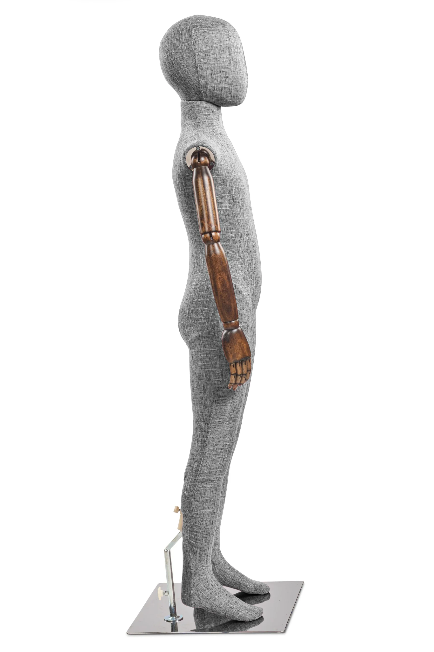 Child Fabric Wrapped Mannequin in Standing or Sitting Pose w/ Articulating Arms (WP Series) - Image 66