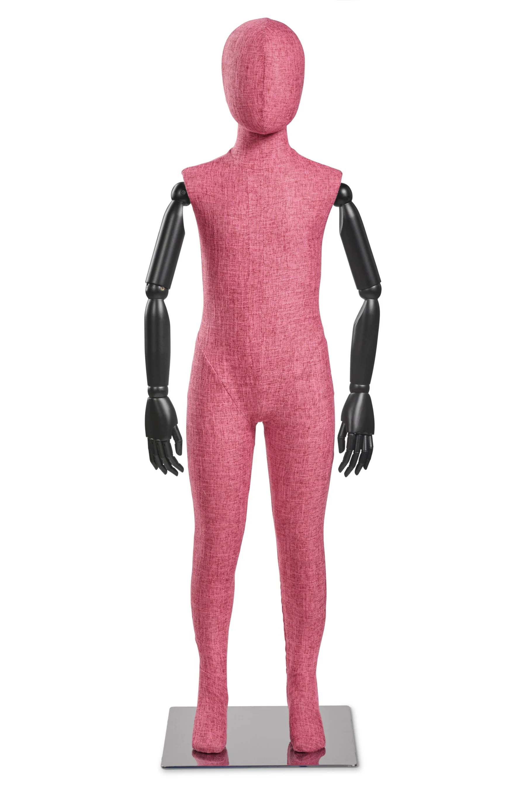 Child Fabric Wrapped Mannequin in Standing or Sitting Pose w/ Articulating Arms (WP Series) - Image 72