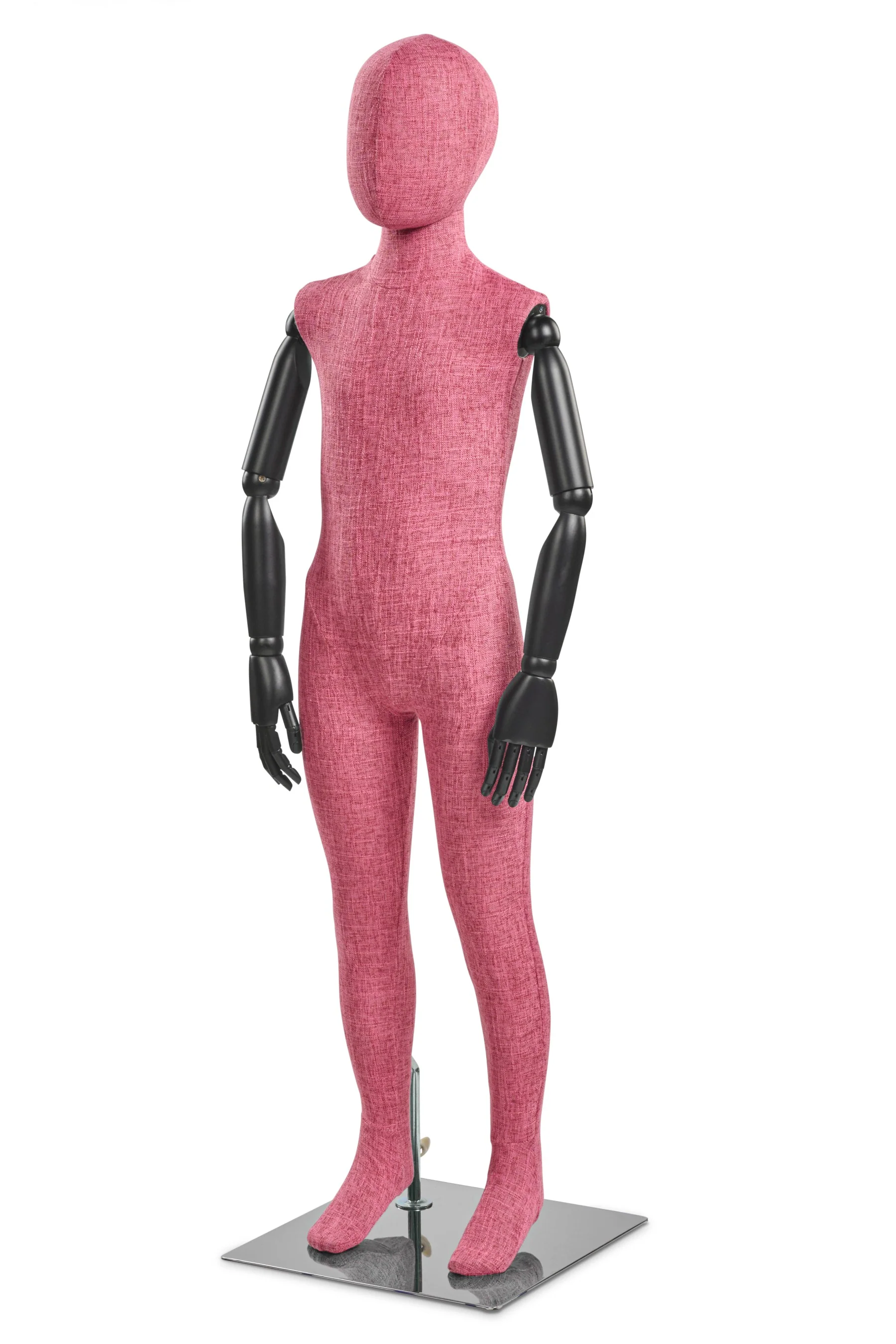 Child Fabric Wrapped Mannequin in Standing or Sitting Pose w/ Articulating Arms (WP Series) - Image 73