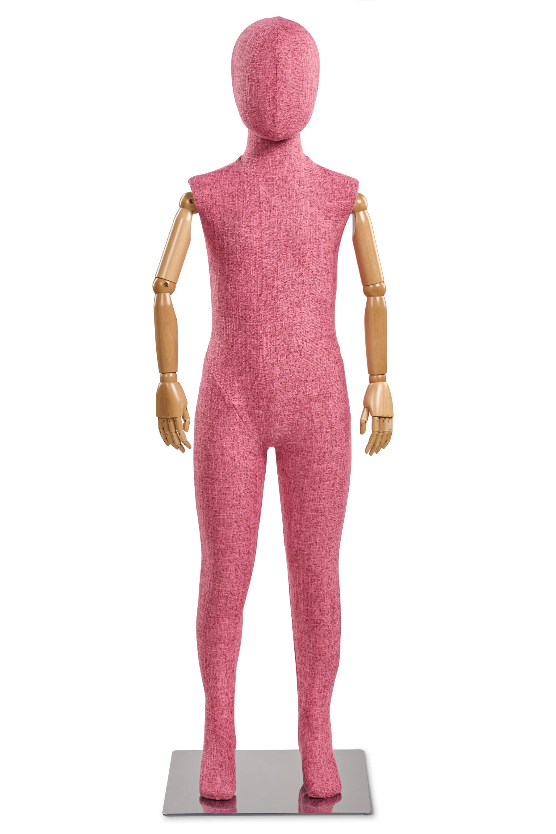 Child Fabric Wrapped Mannequin in Standing or Sitting Pose w/ Articulating Arms (WP Series) - Image 81