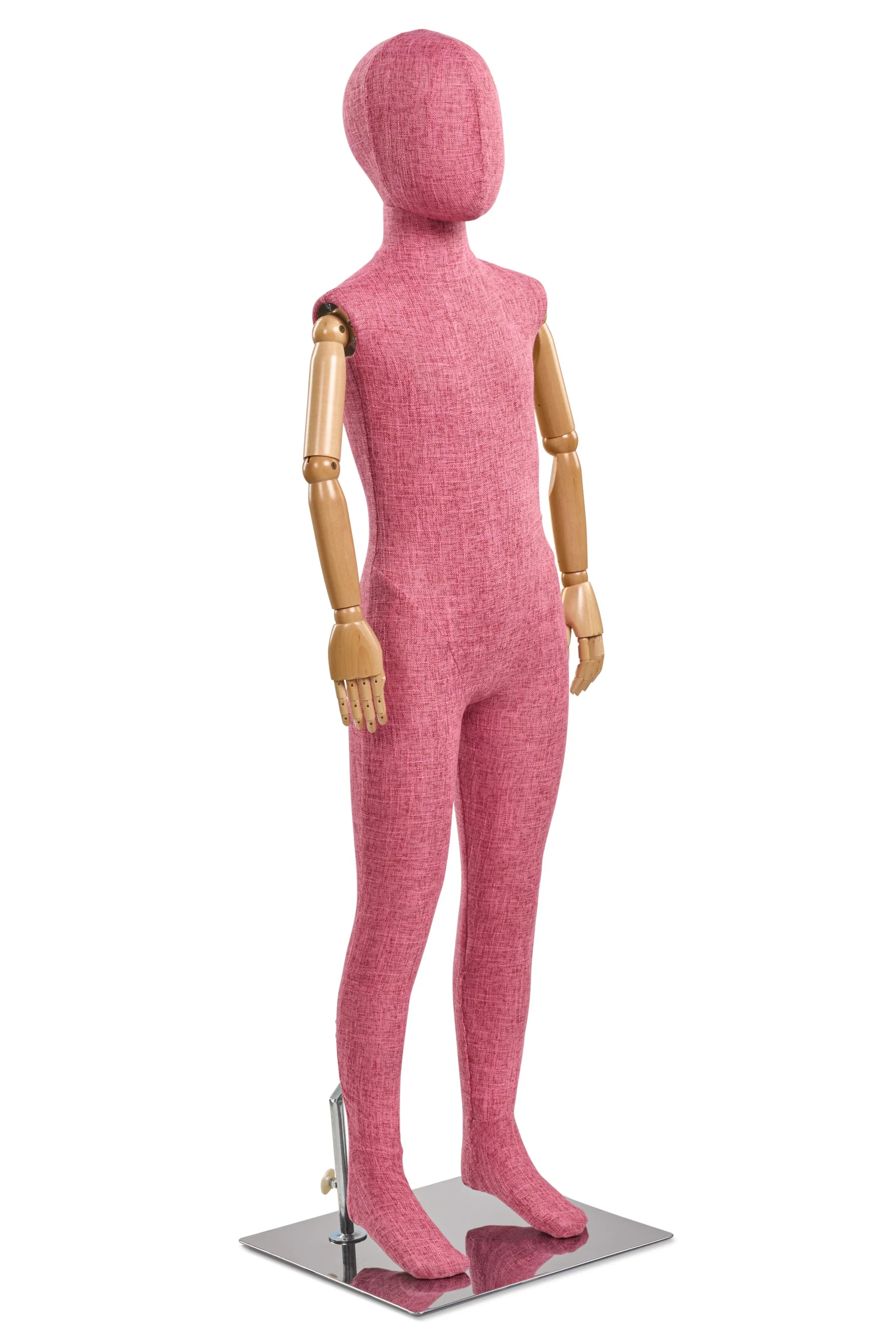 Child Fabric Wrapped Mannequin in Standing or Sitting Pose w/ Articulating Arms (WP Series) - Image 83