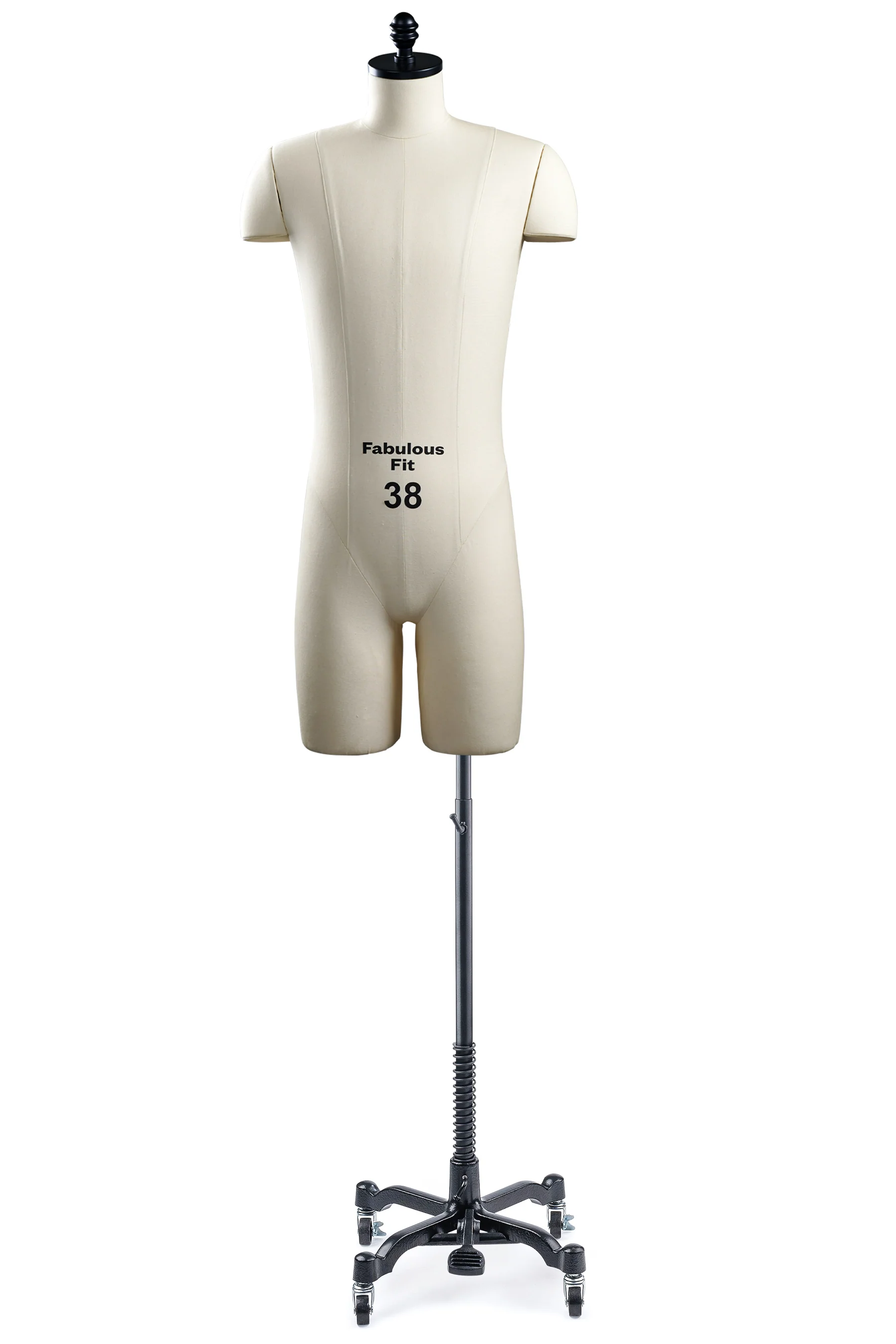 Fabulous Fit® Studio Dress Form - Men's Half Legs (Global Standard Edition)