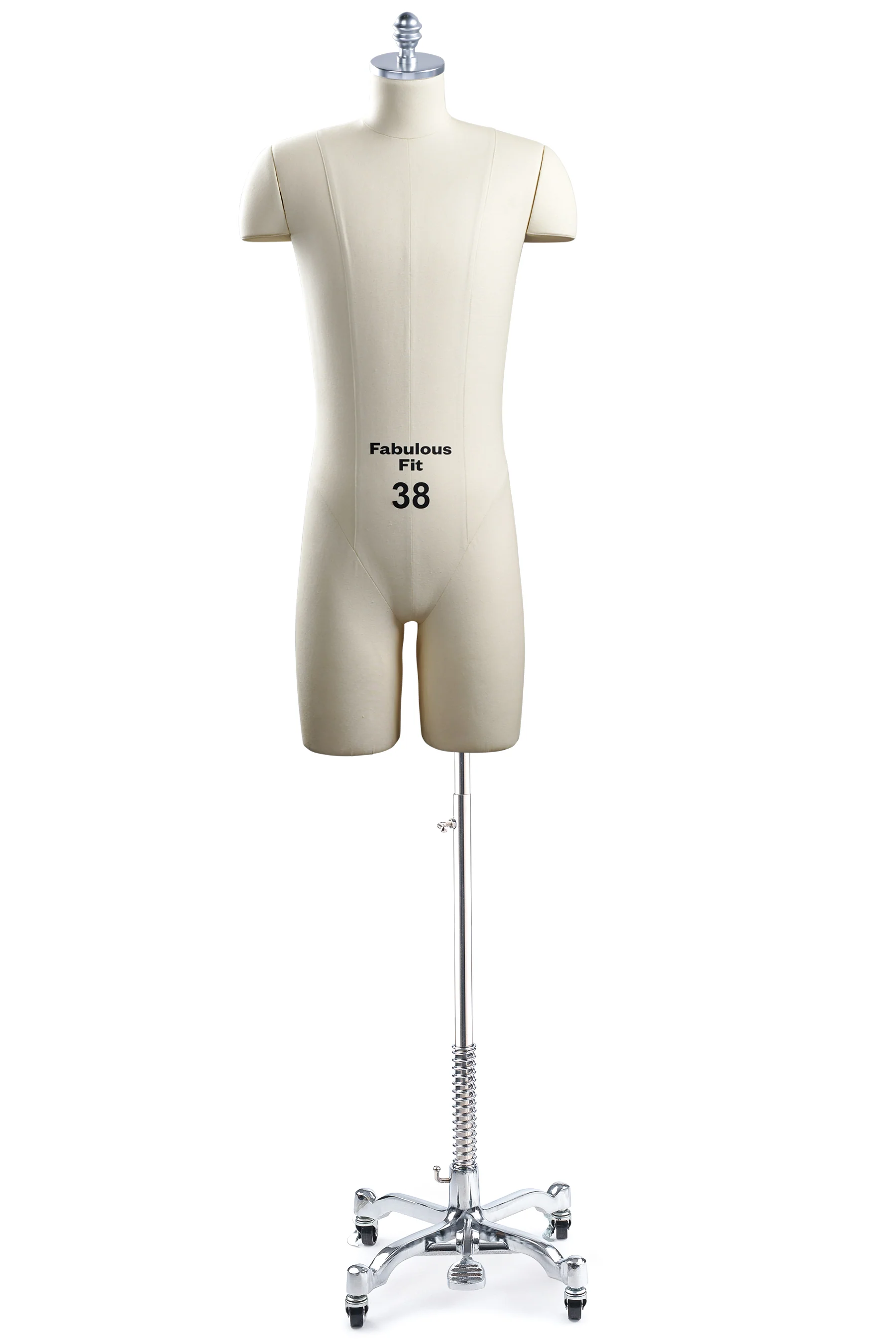 Fabulous Fit® Studio Dress Form - Men's Half Legs (Global Standard Edition) - Image 6
