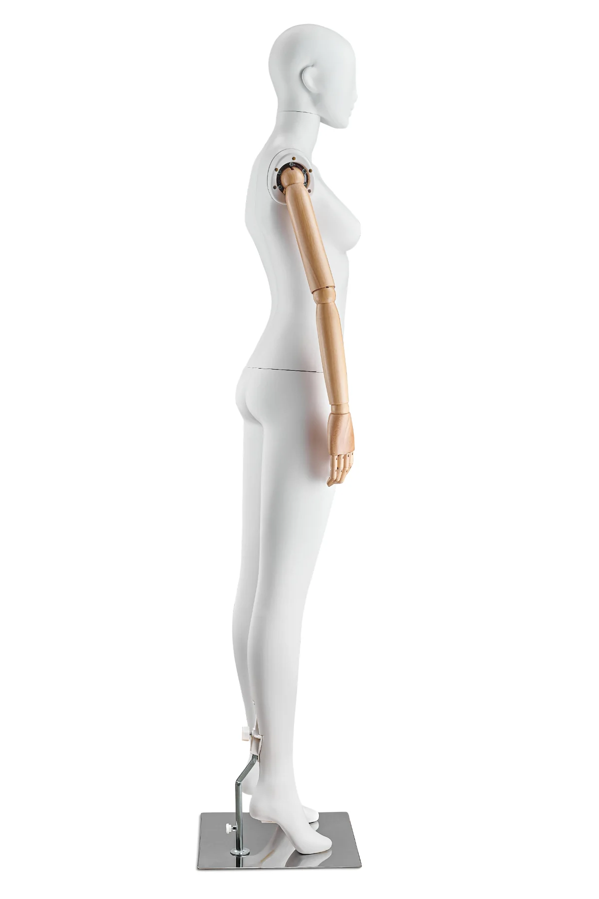 Female Abstract Mannequin in Standing or Sitting Pose w/ Articulating Arms (AP Series) - Image 8