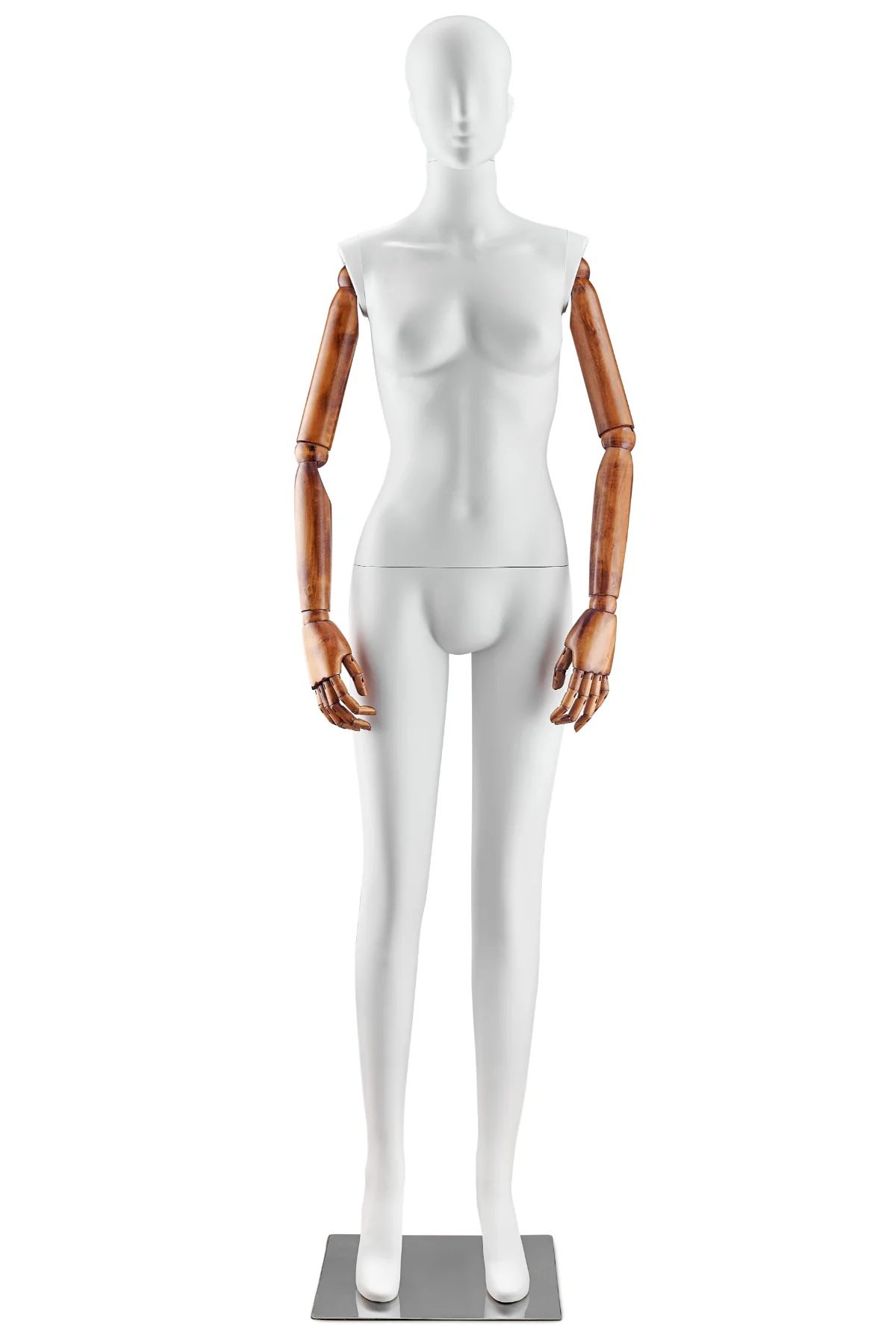 Female Abstract Mannequin in Standing or Sitting Pose w/ Articulating Arms (AP Series) - Image 10