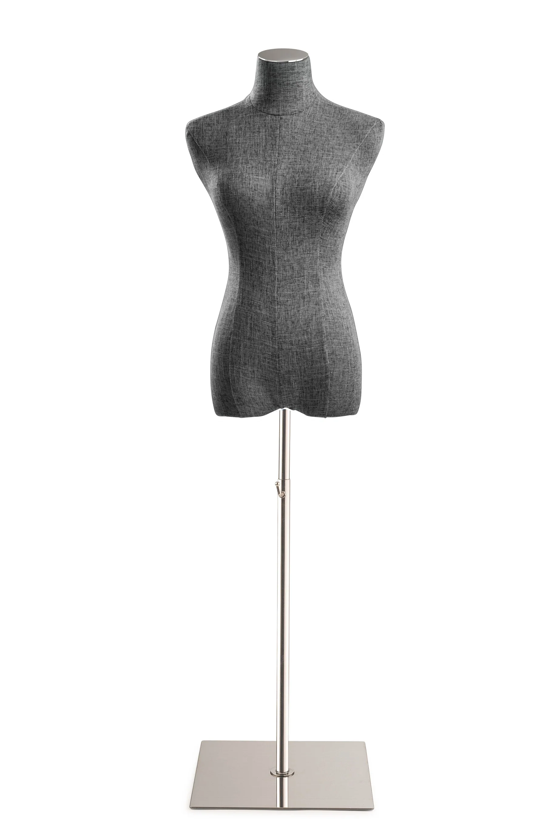 Female Display Dress Form on Metal Flat Base - Image 111