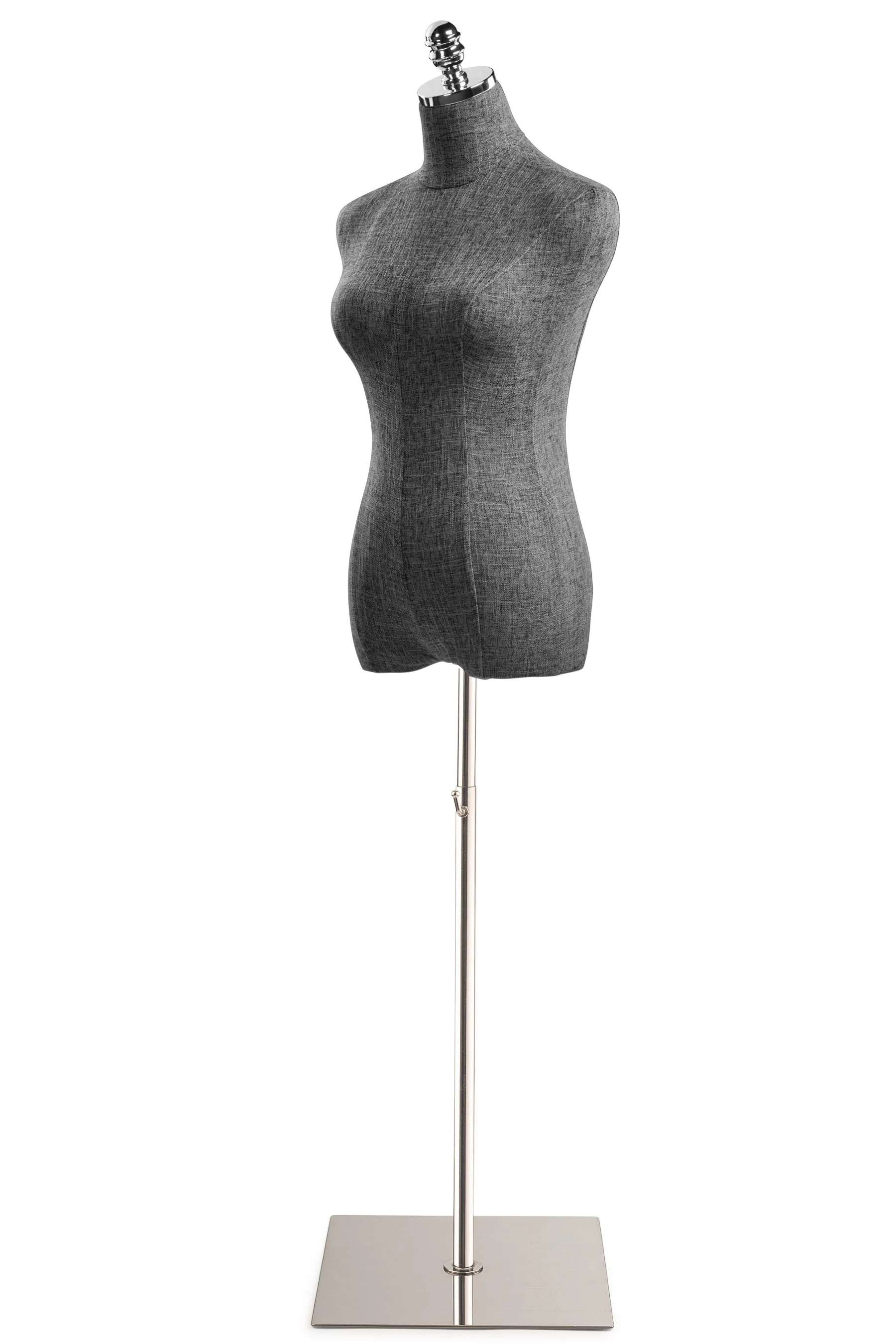 Female Display Dress Form on Metal Flat Base - Image 113