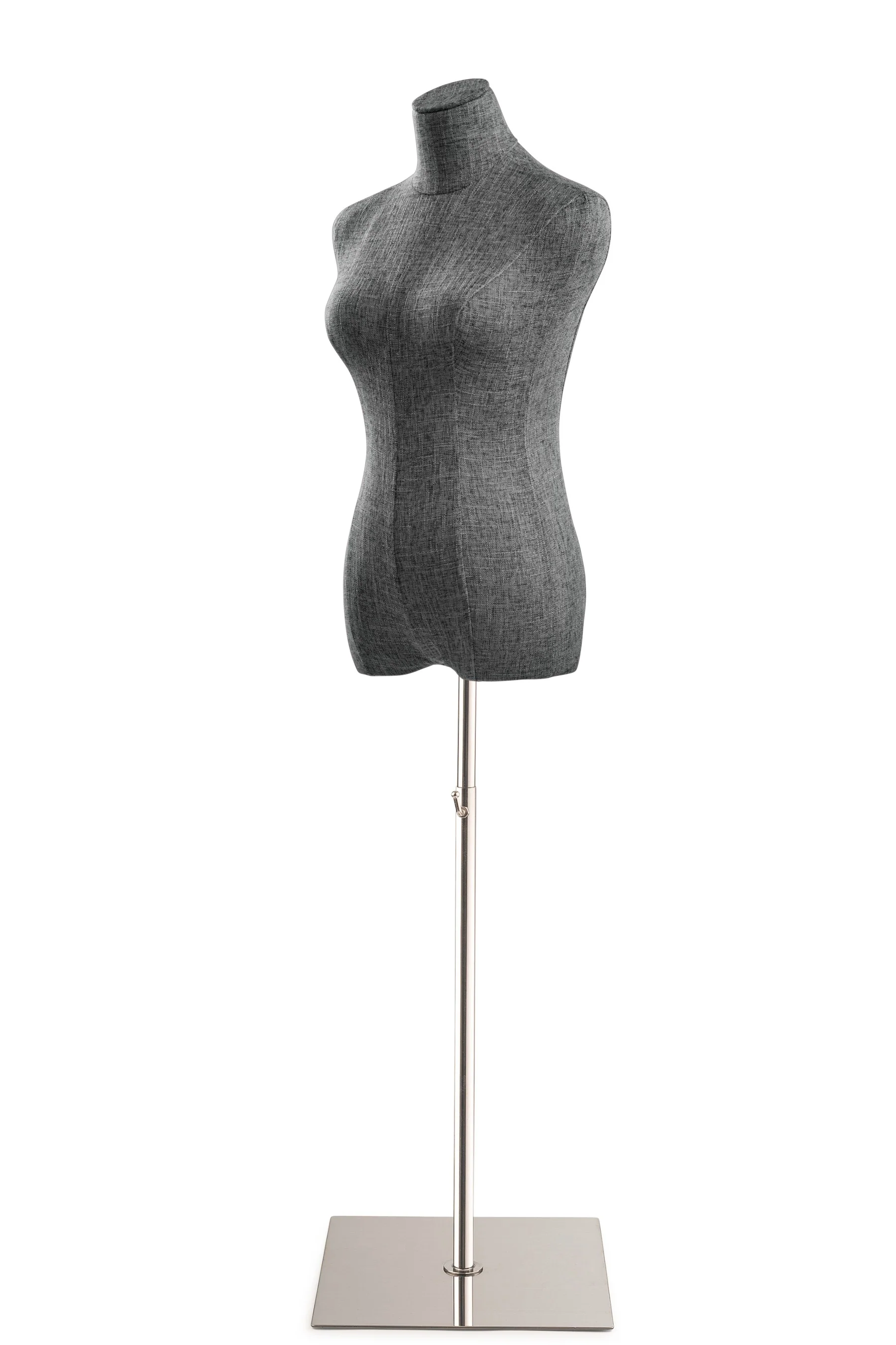 Female Display Dress Form on Metal Flat Base - Image 114