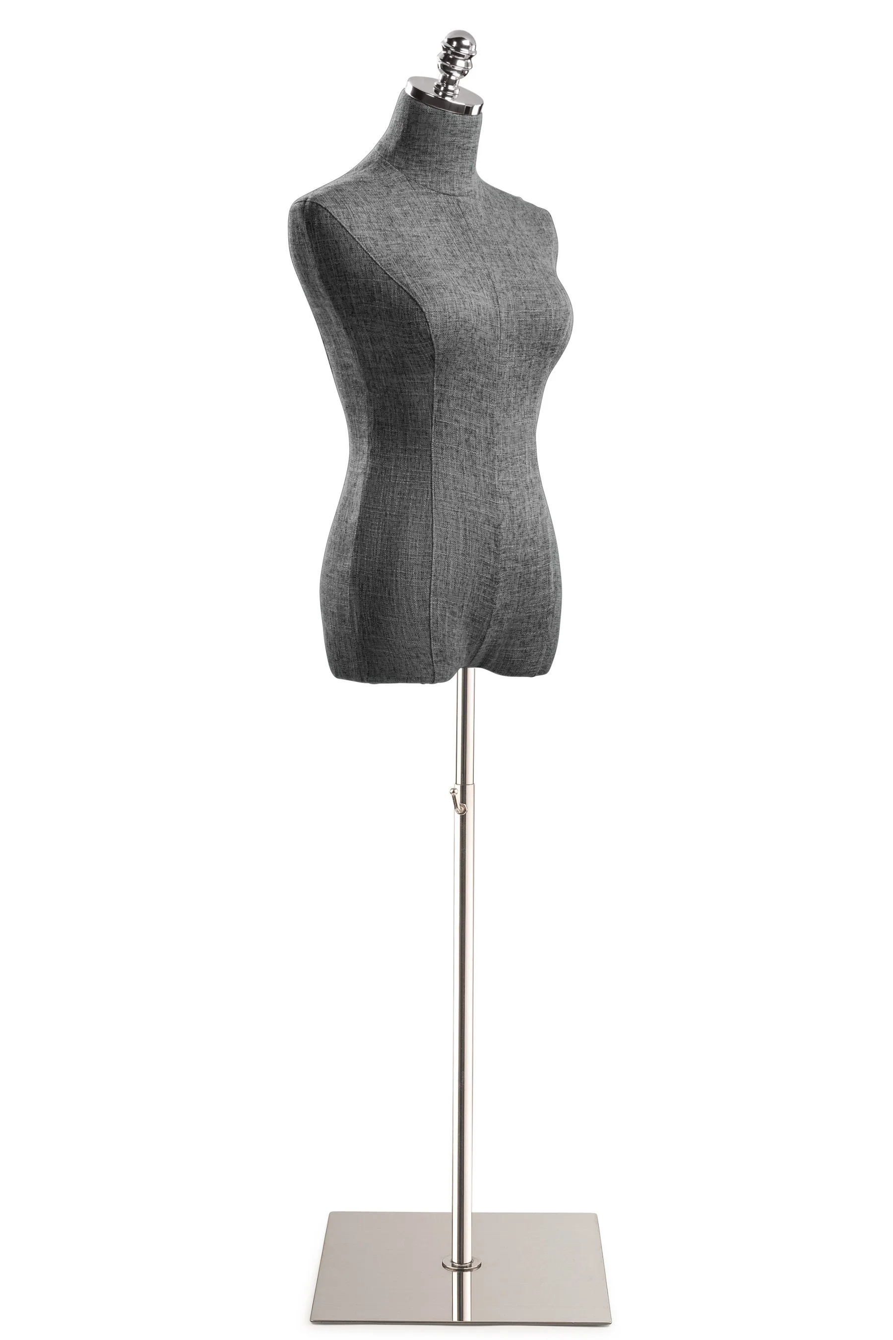Female Display Dress Form on Metal Flat Base - Image 115