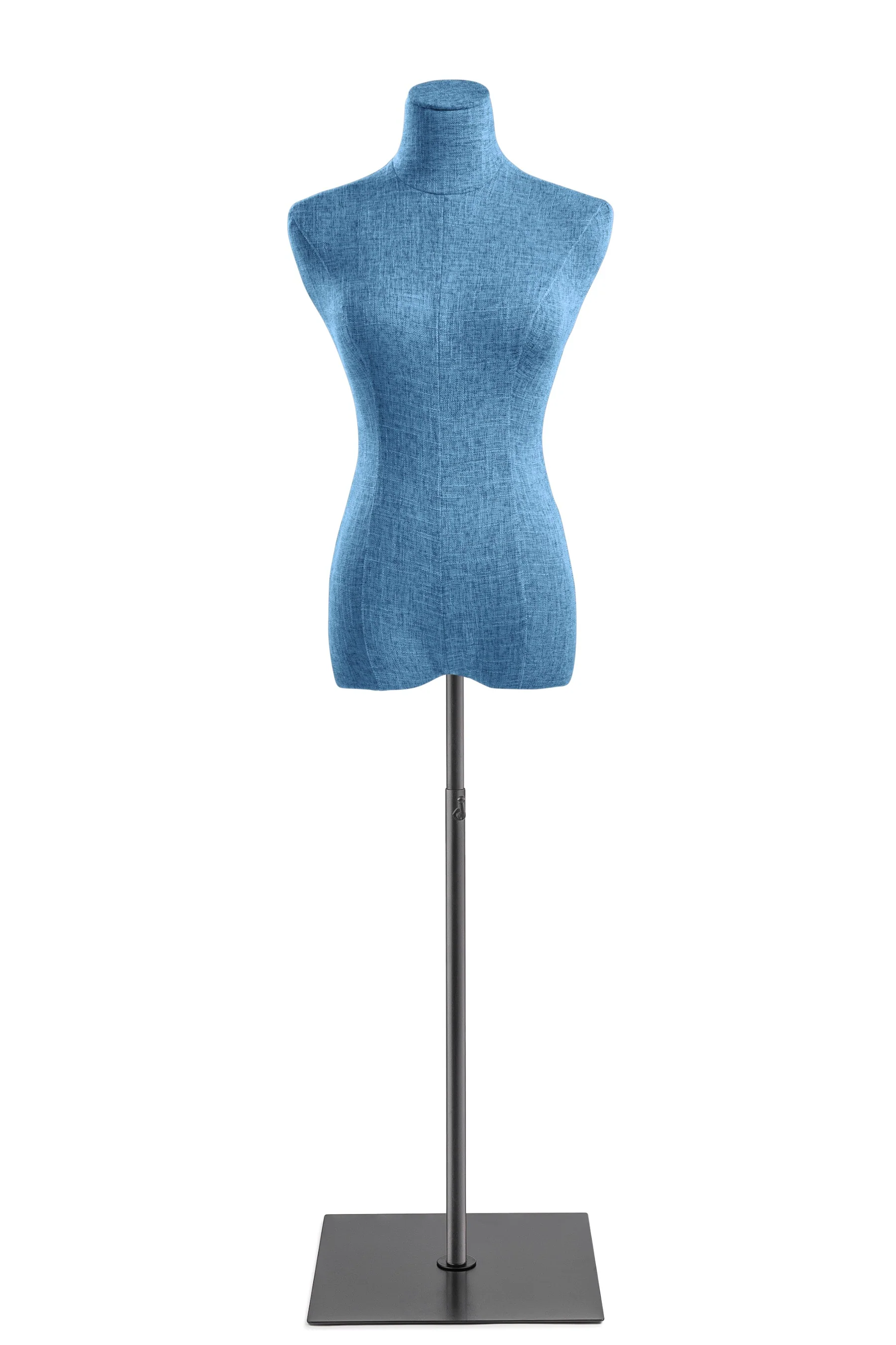 Female Display Dress Form on Metal Flat Base - Image 120