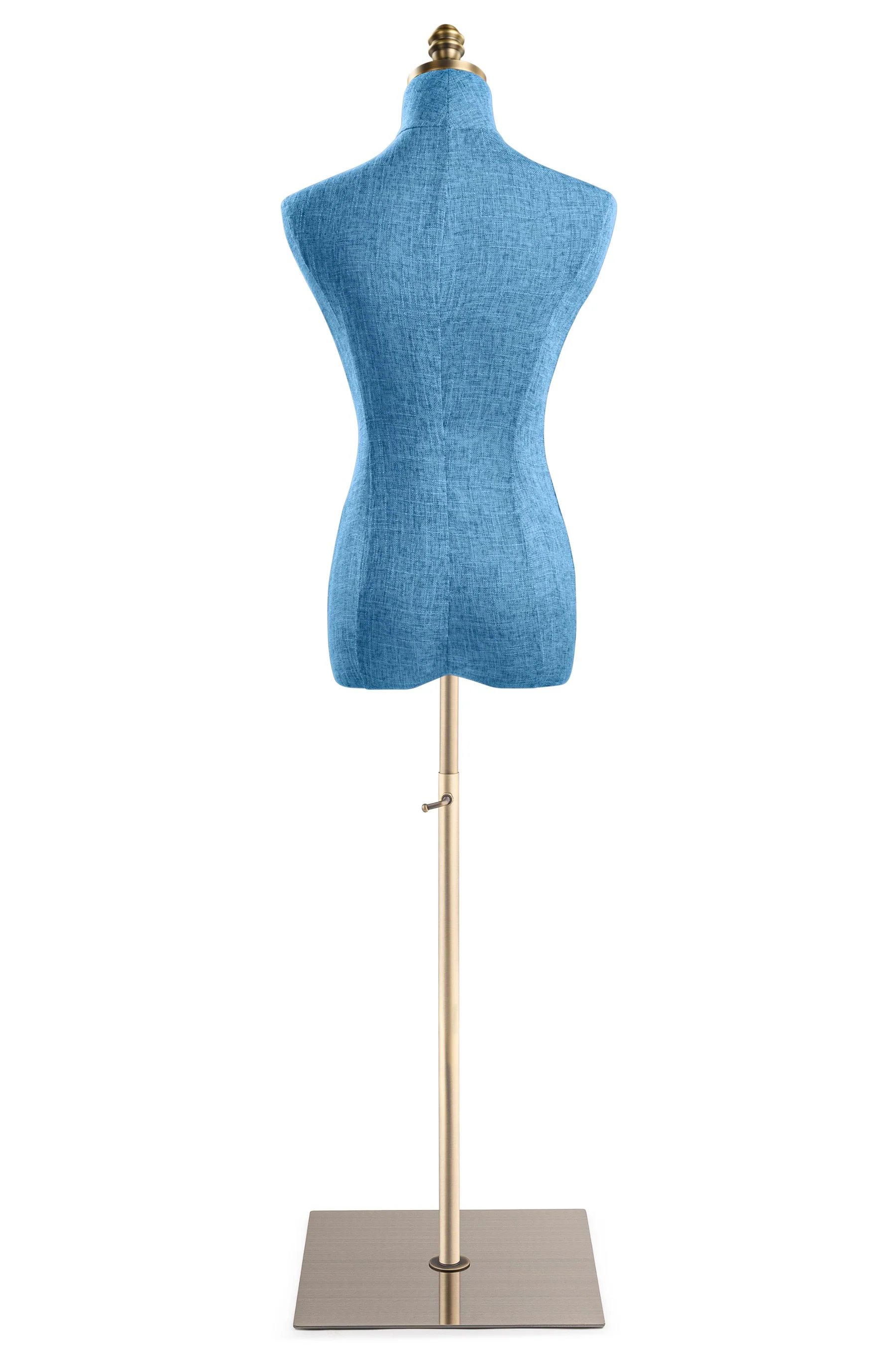Female Display Dress Form on Metal Flat Base - Image 132