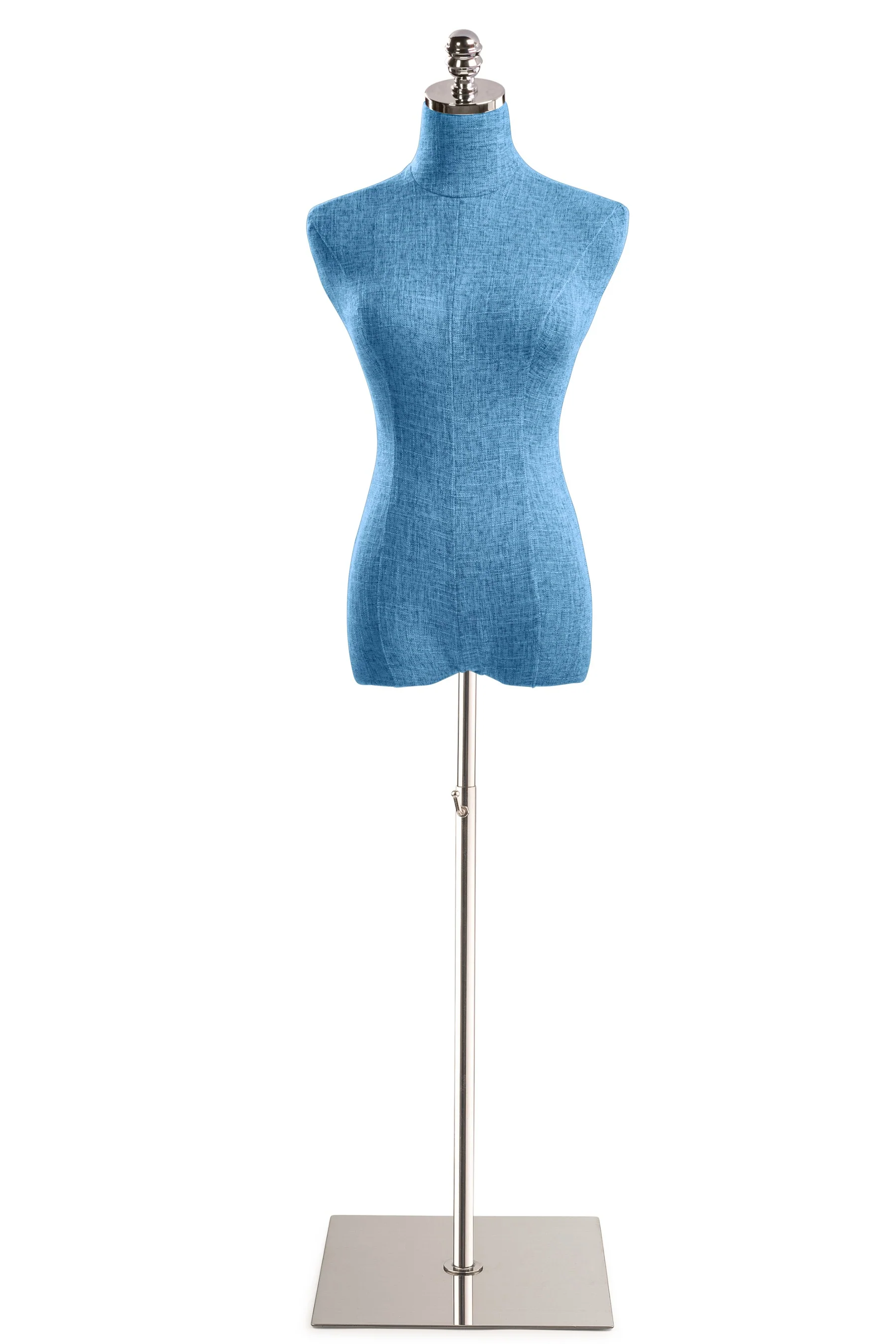 Female Display Dress Form on Metal Flat Base - Image 133