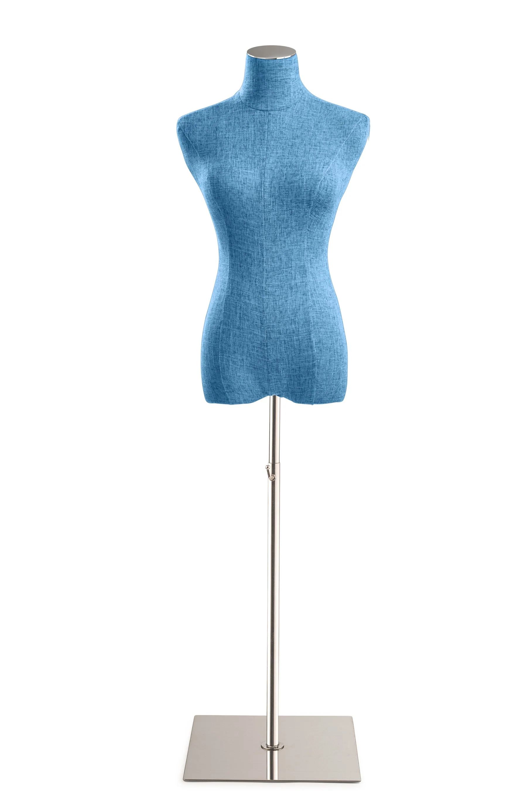 Female Display Dress Form on Metal Flat Base - Image 134
