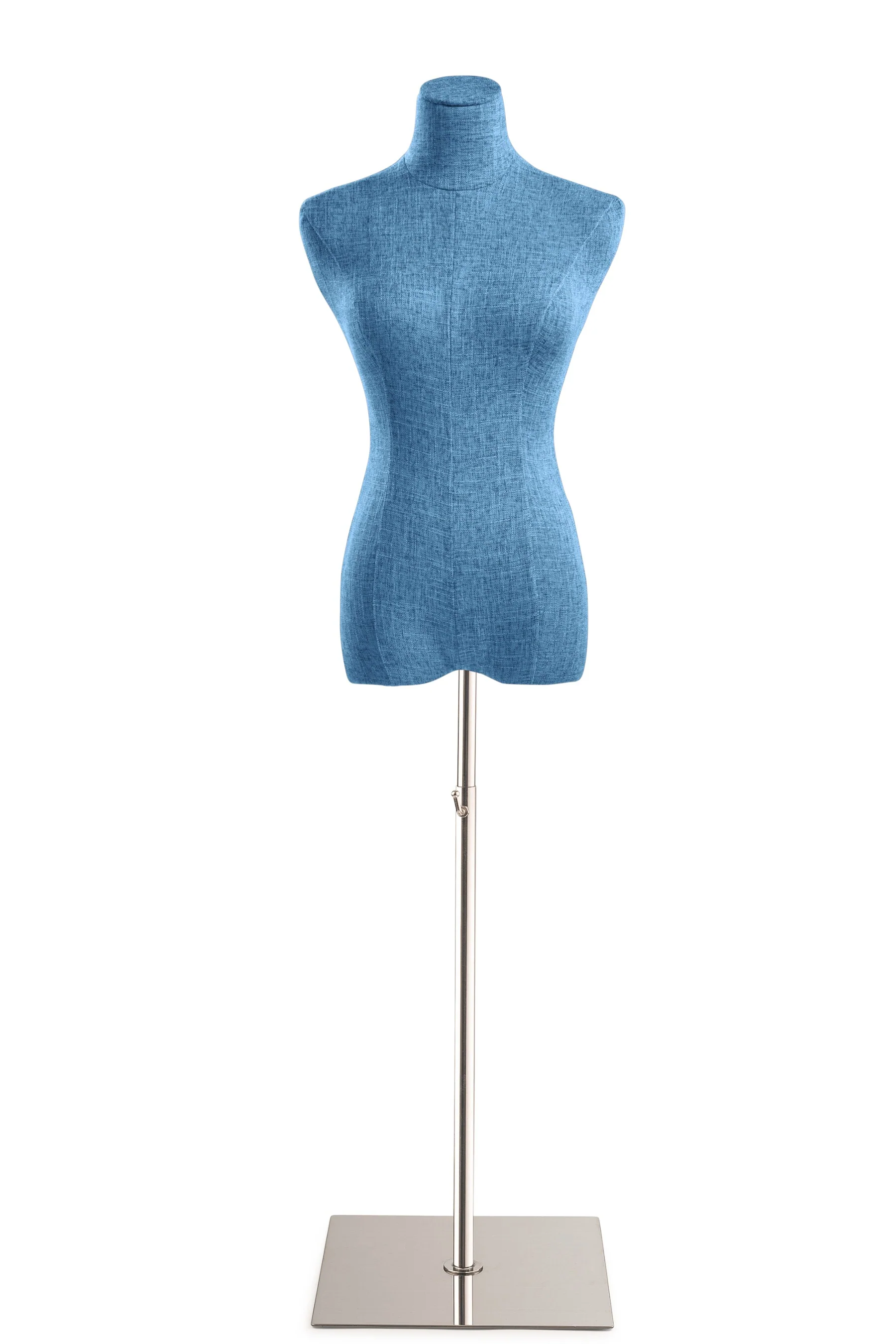 Female Display Dress Form on Metal Flat Base - Image 135
