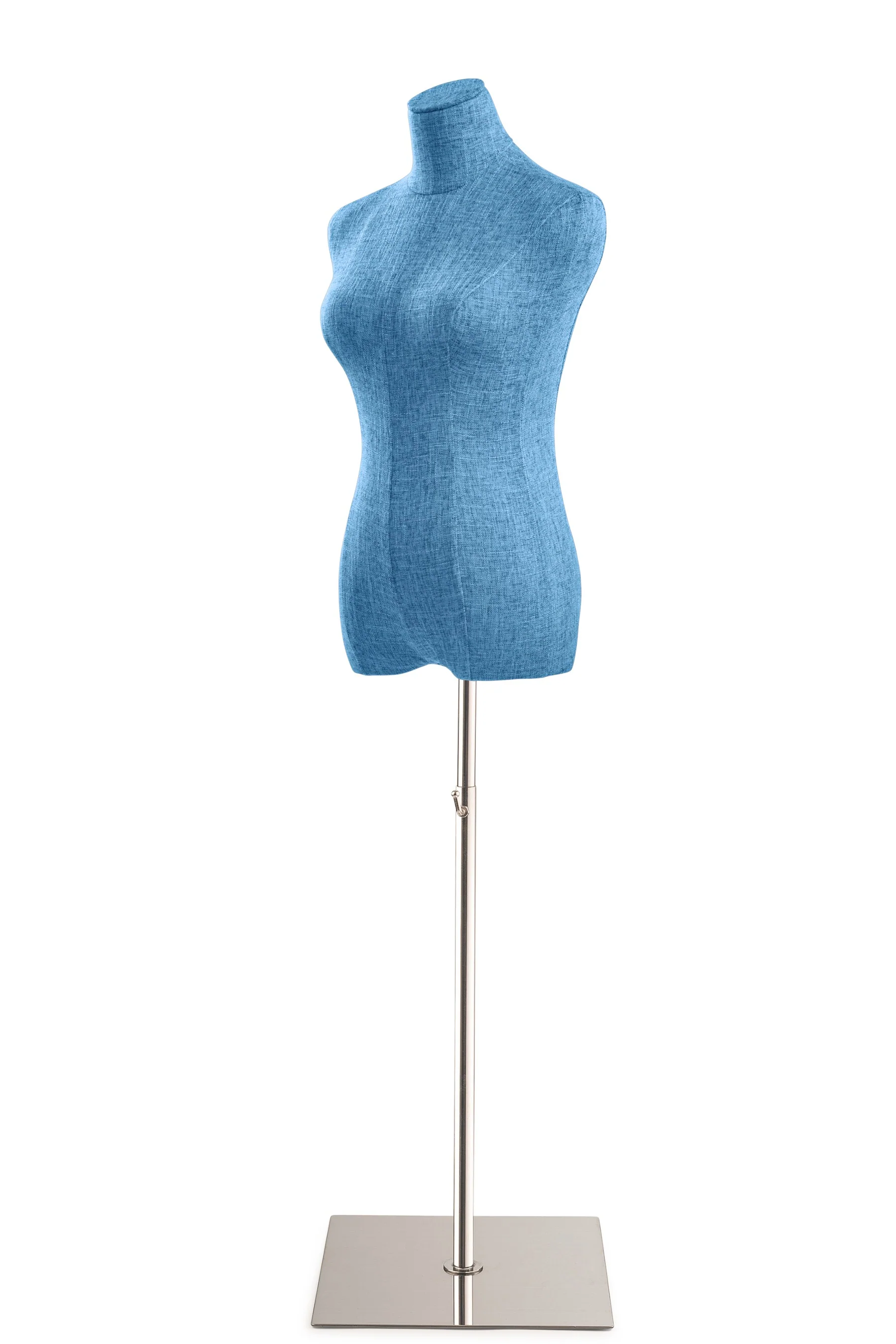 Female Display Dress Form on Metal Flat Base - Image 137