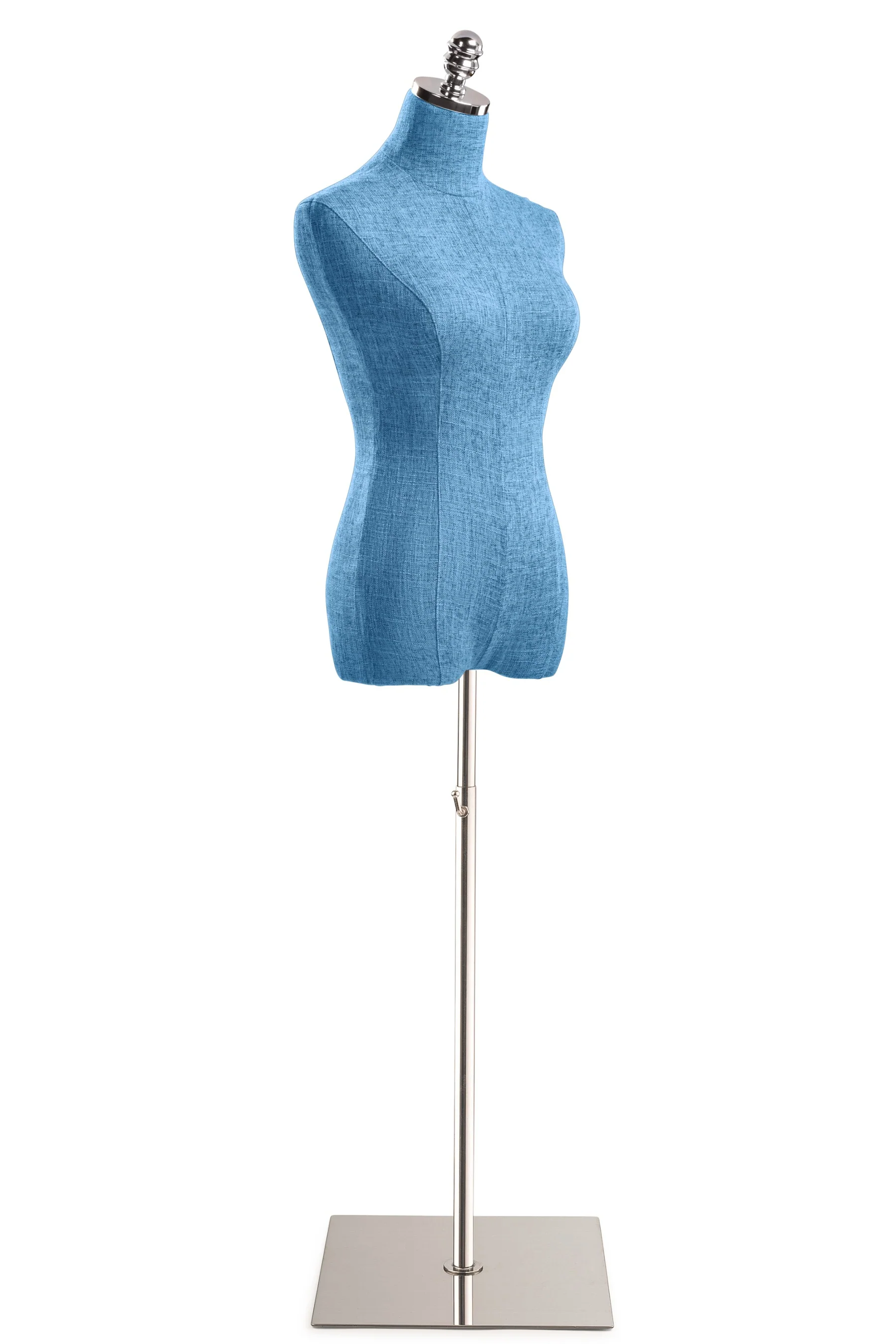 Female Display Dress Form on Metal Flat Base - Image 138