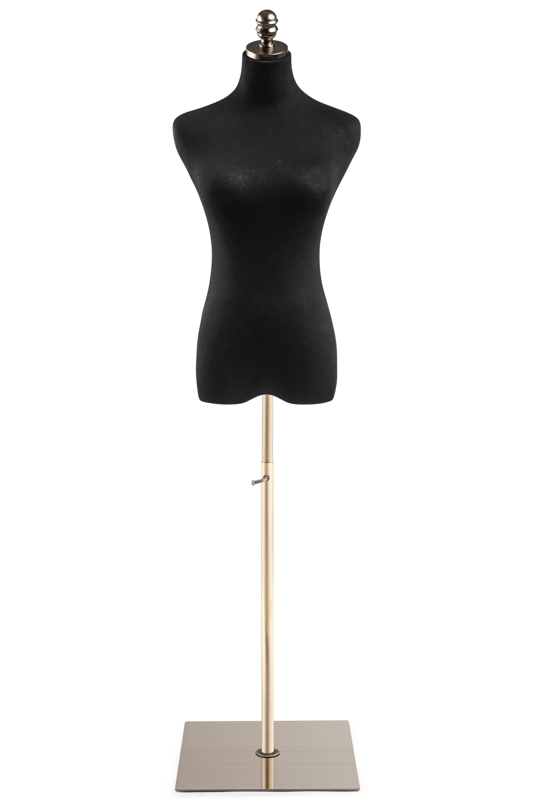 Female Display Dress Form on Metal Flat Base - Image 148