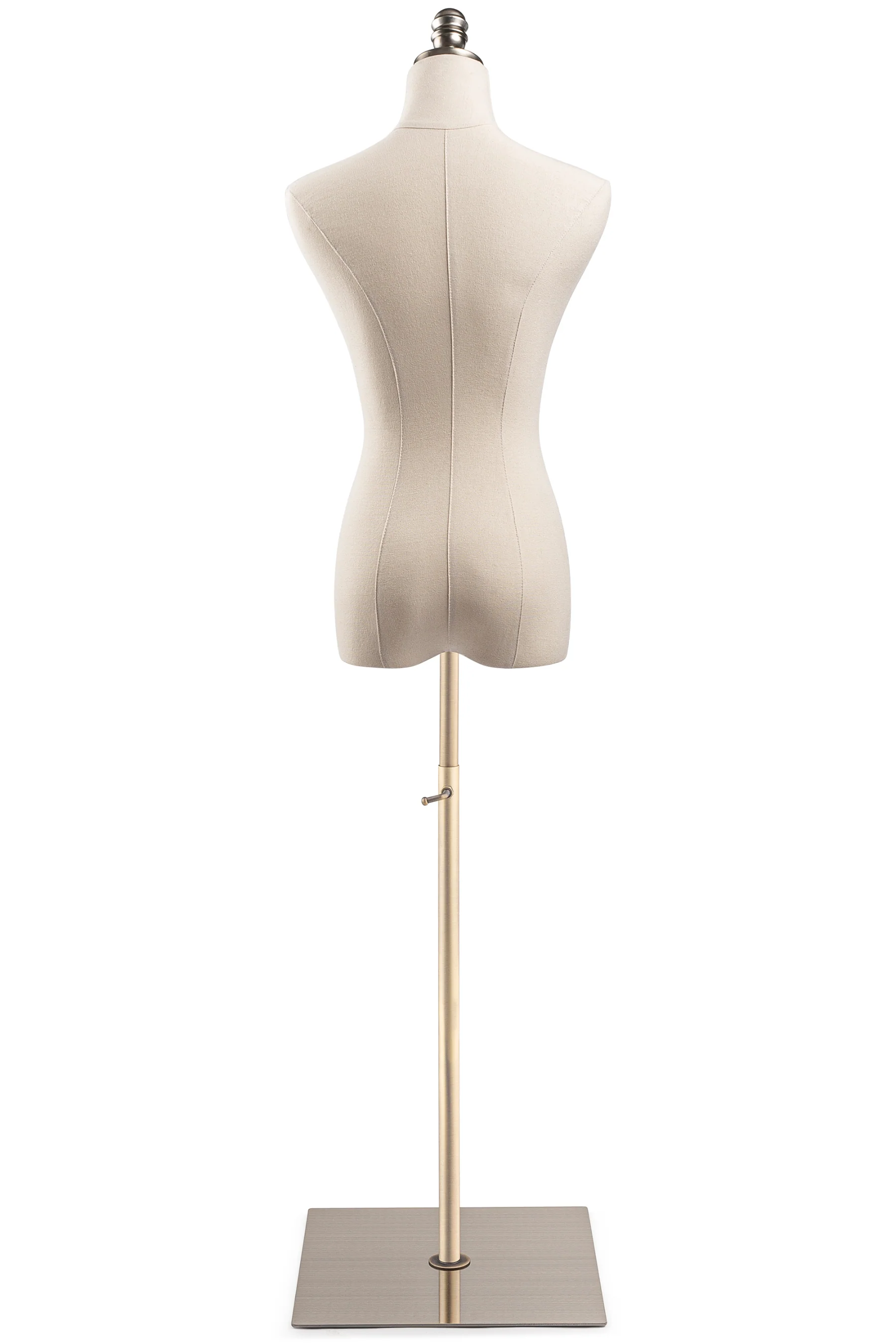 Female Display Dress Form on Metal Flat Base - Image 15