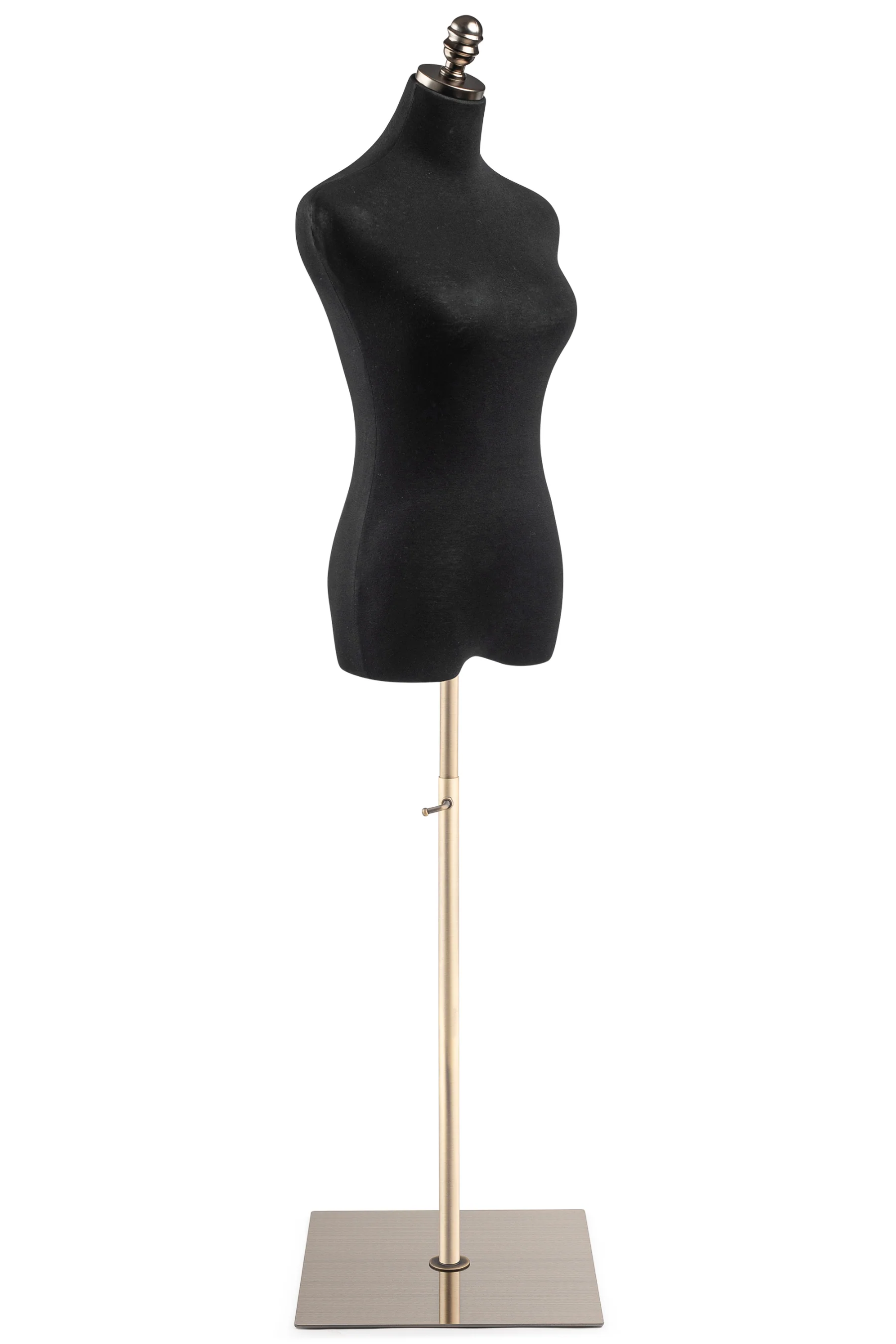 Female Display Dress Form on Metal Flat Base - Image 151