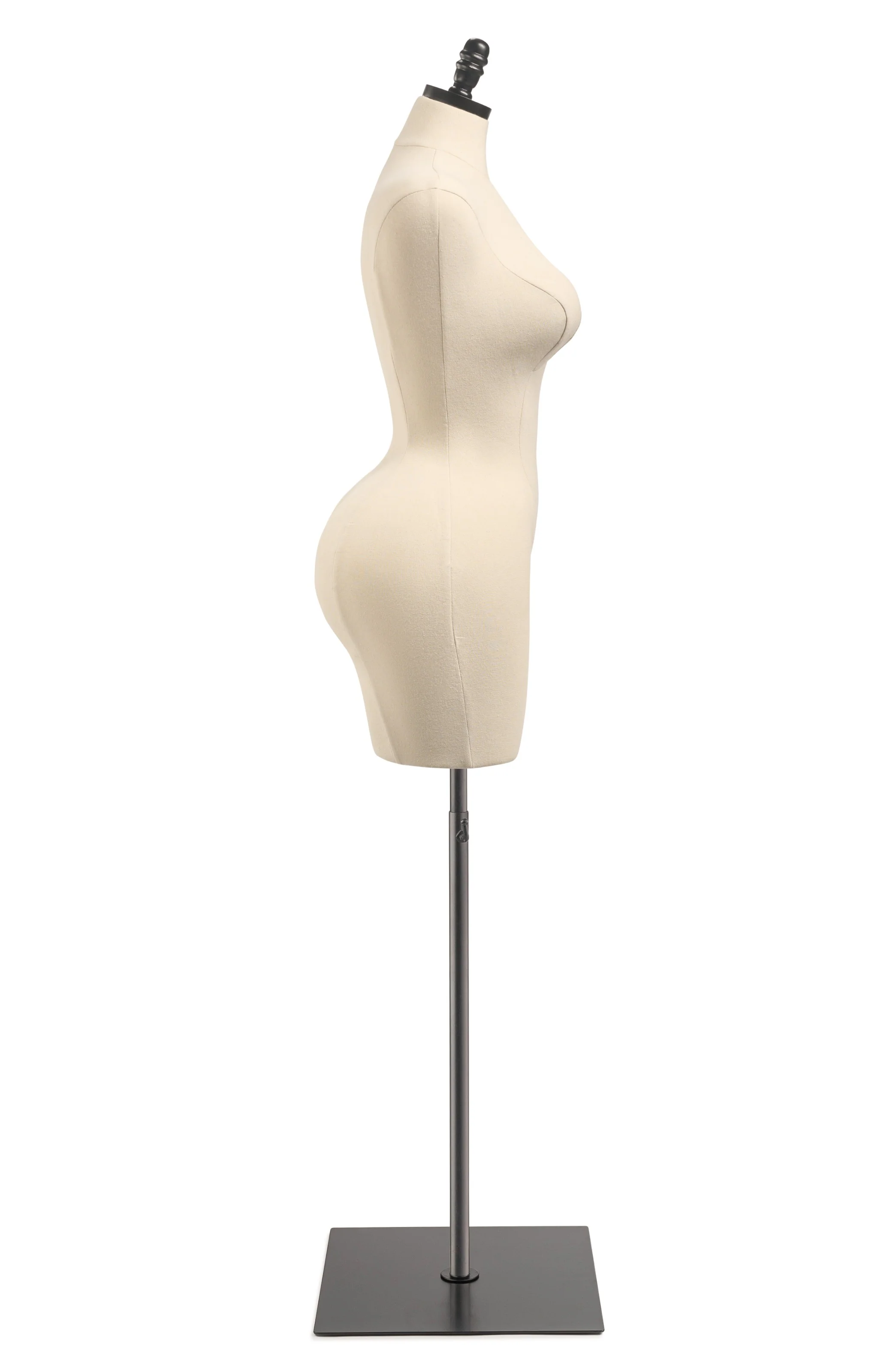 Female Display Dress Form on Metal Flat Base - Image 28