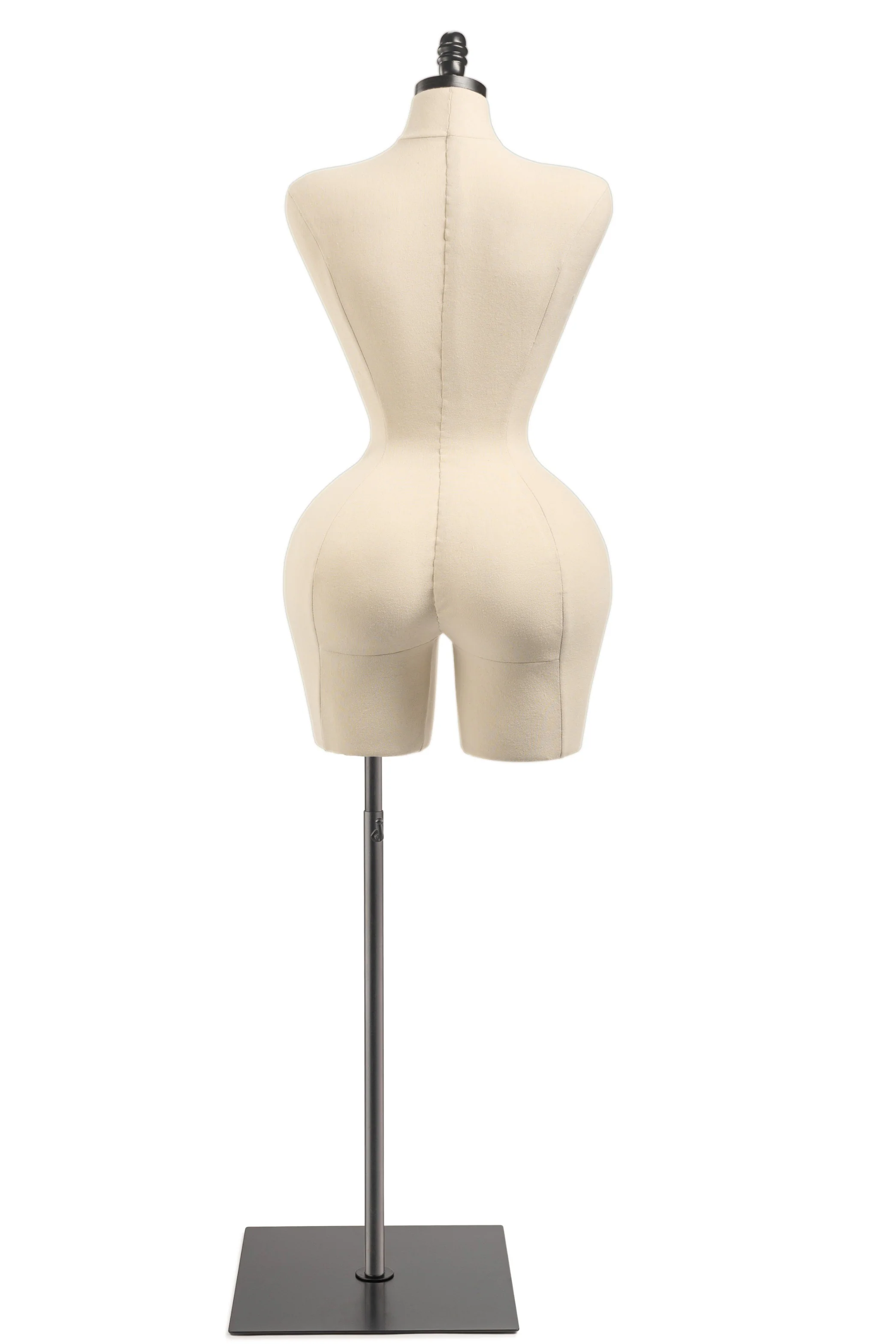Female Display Dress Form on Metal Flat Base - Image 29