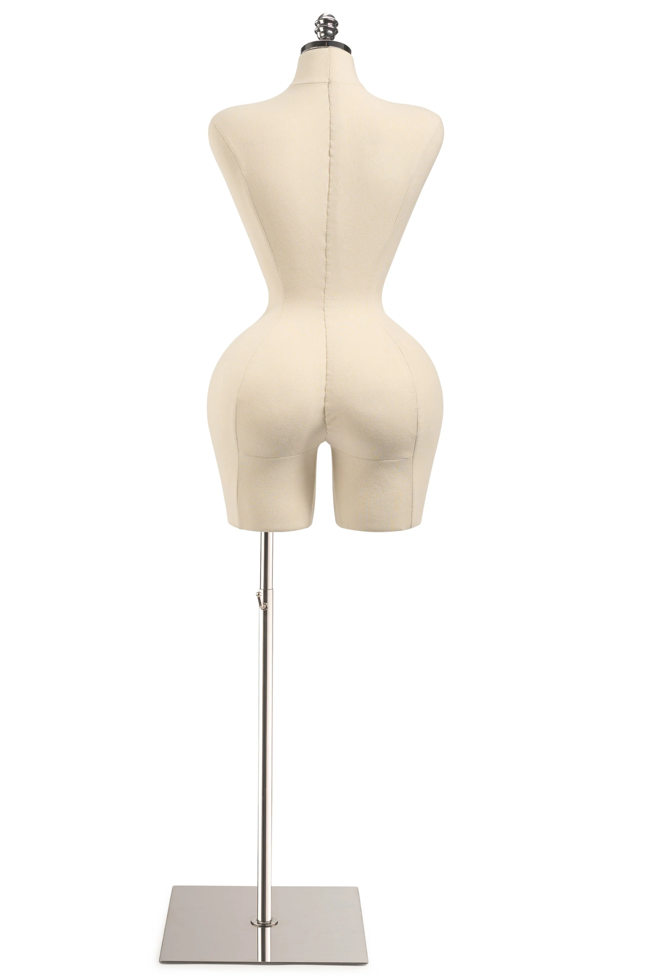 Female Display Dress Form on Metal Flat Base - Image 37