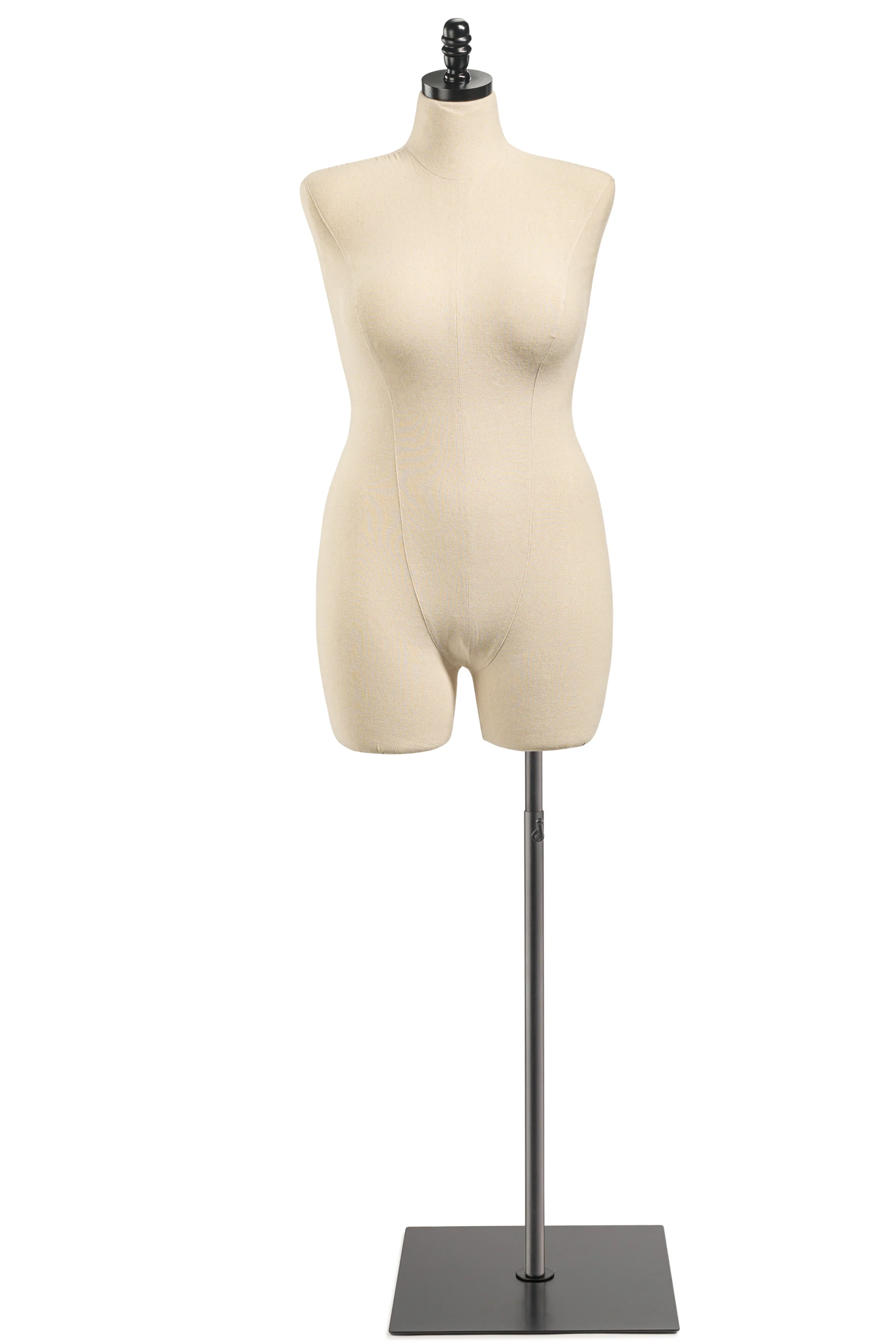 Female Display Dress Form on Metal Flat Base - Image 38
