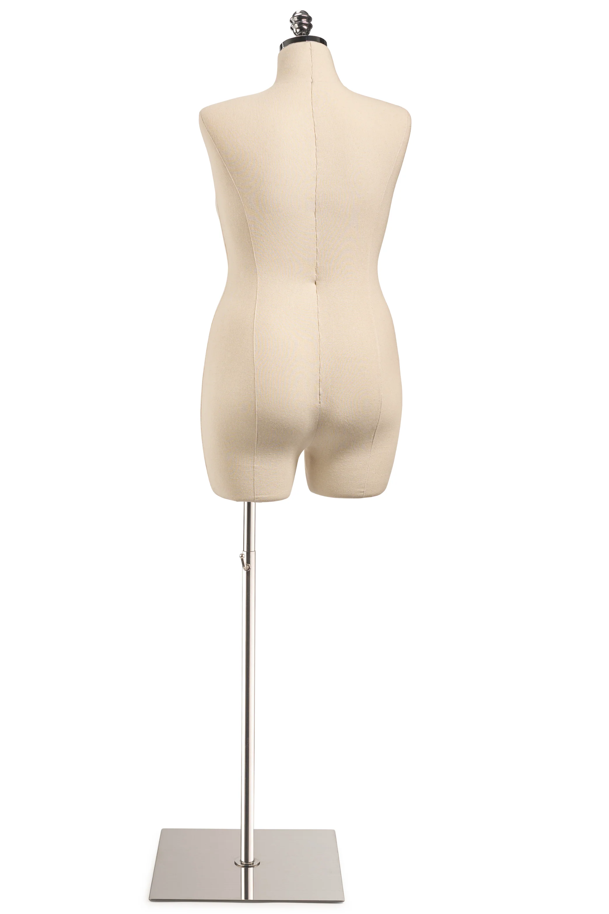 Female Display Dress Form on Metal Flat Base - Image 49
